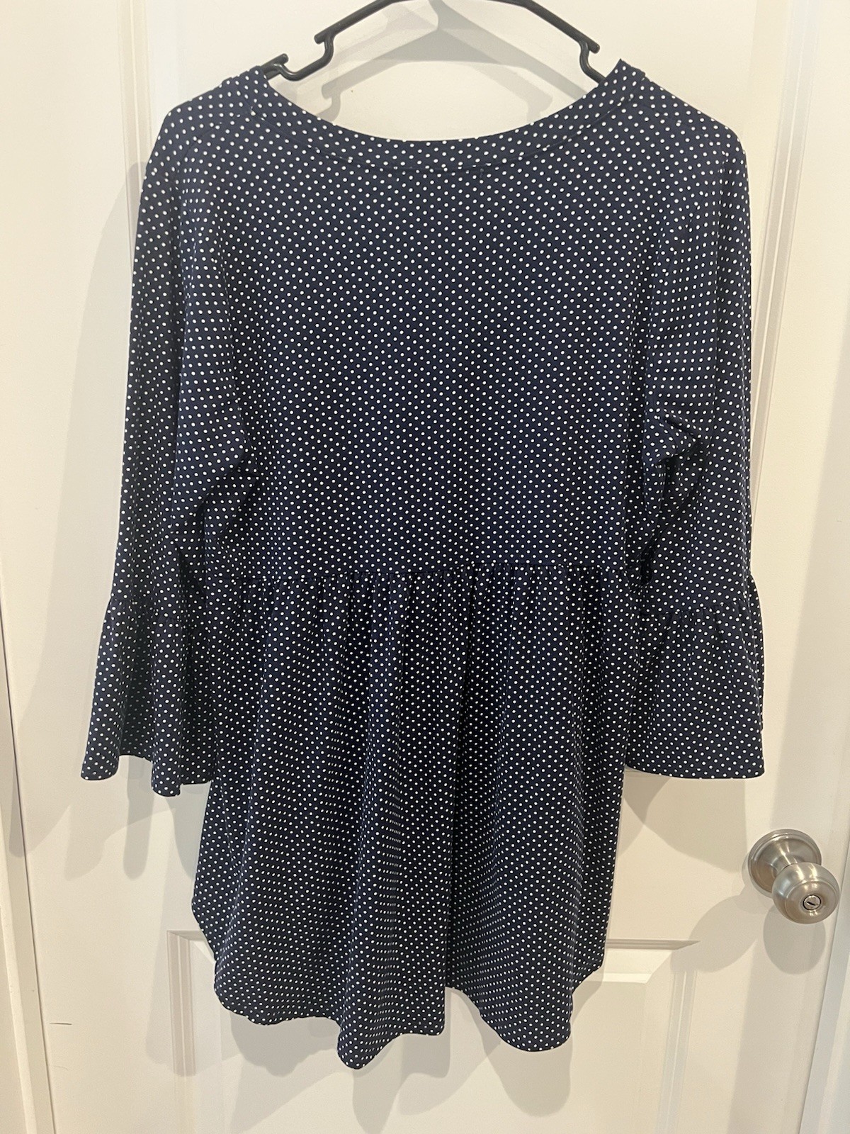 Chris & Carol Polka Dot Top Size Large