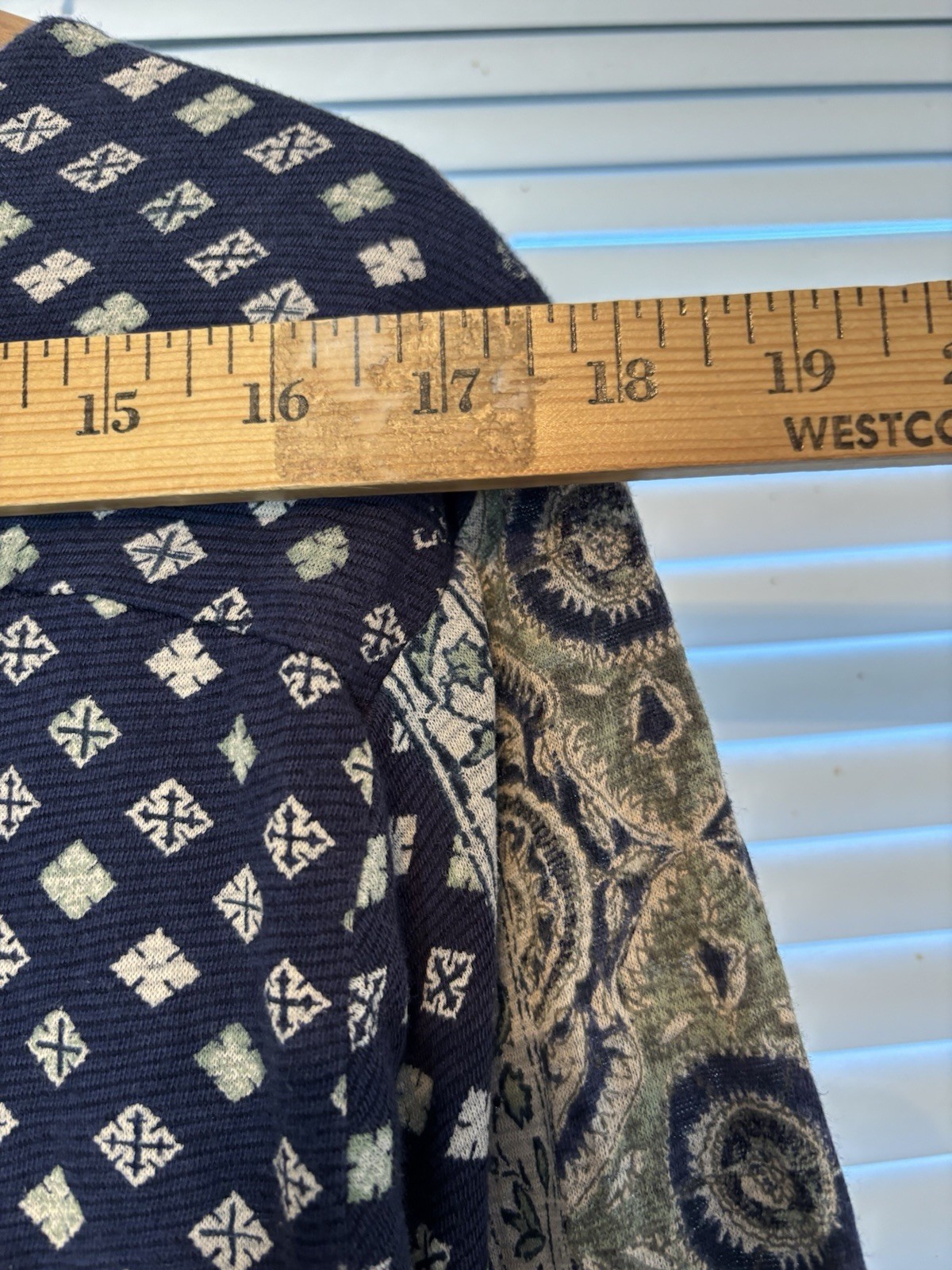 Lucky Brand Peasant Shirt Womens XL Boho Coastal Pullover Cotton/Linen Blend