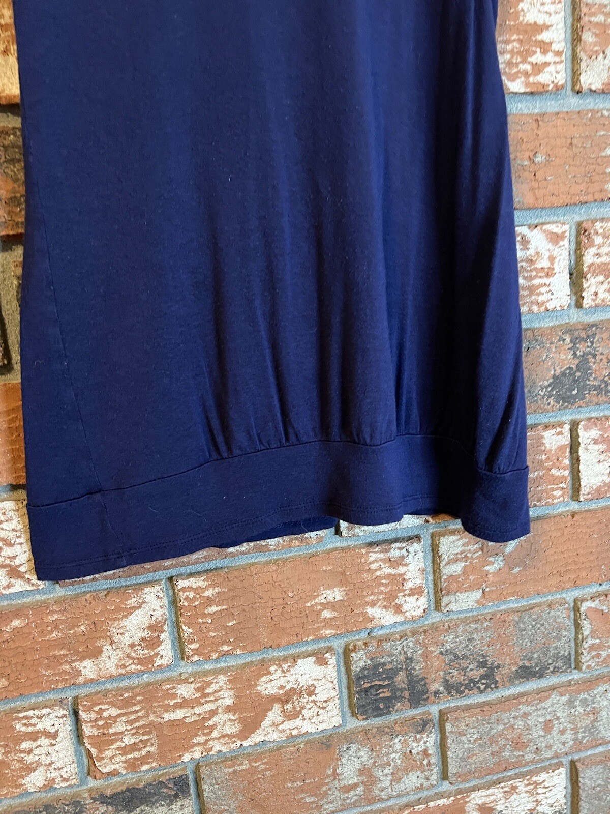 Suzie In The City Tank Top Navy Blue Nautical Size S