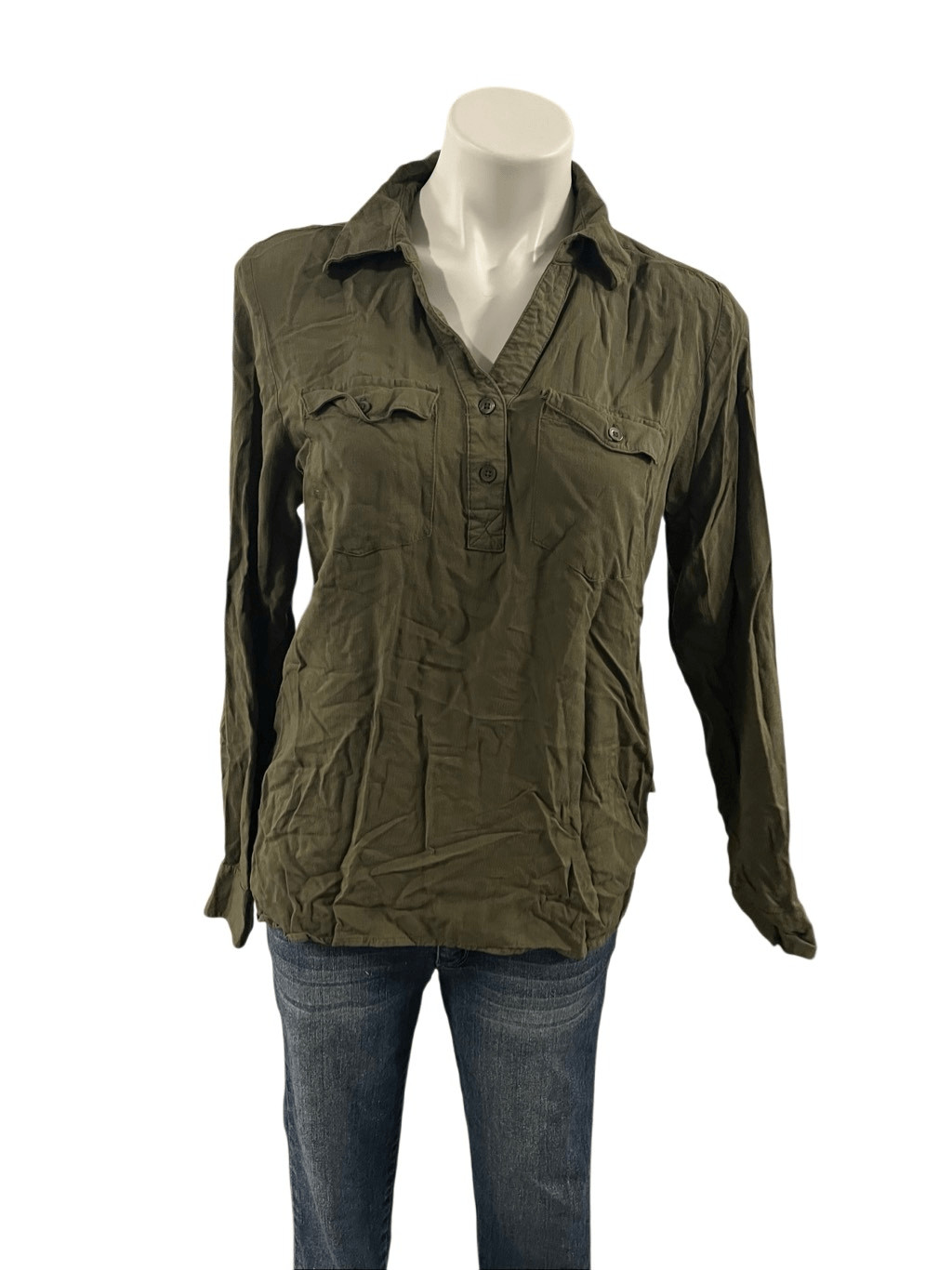 Magellan comfy long sleeve button down classic fit