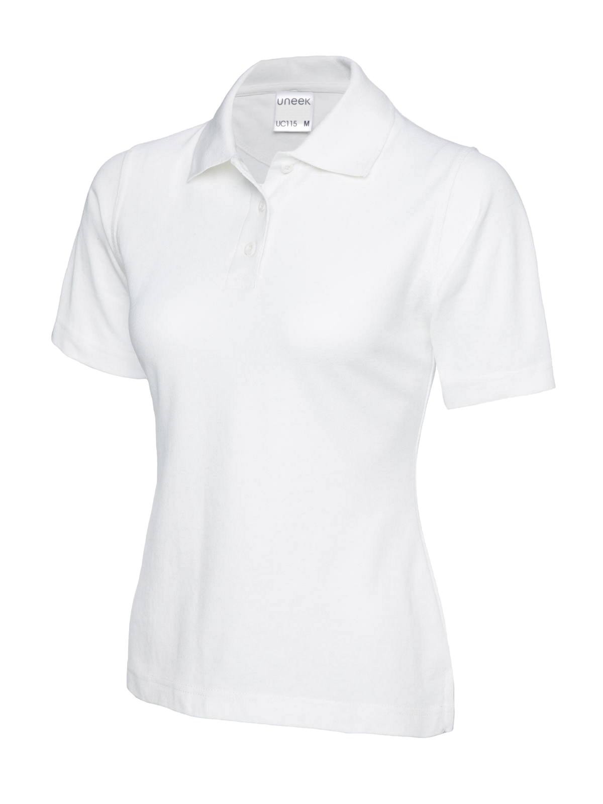 Uneek Women’s Work Ultra Cotton Polo Shirt Knitted Collar & Cuffs Size XS to 3XL