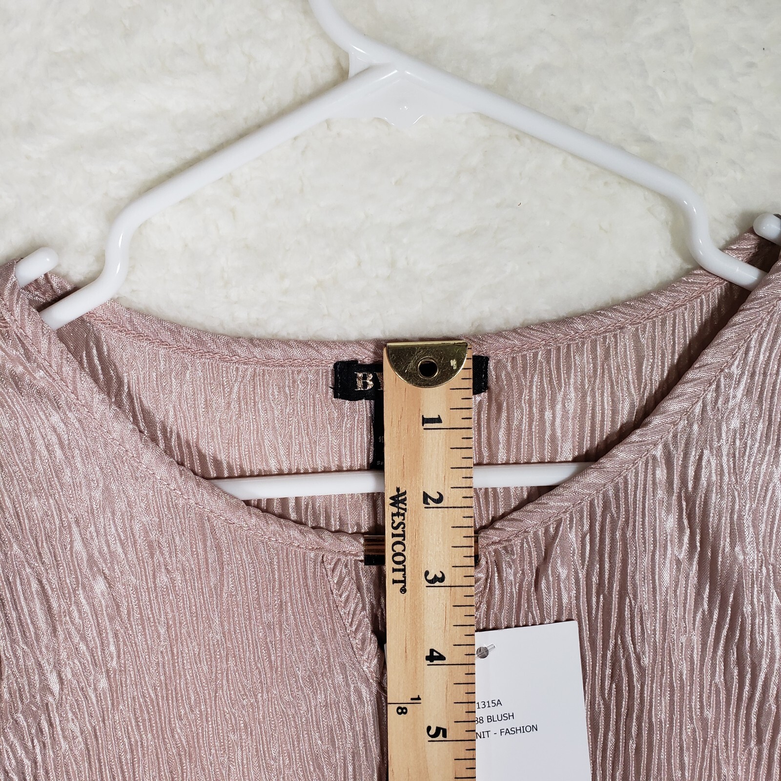 NEW By Design Womens Size Medium Top Blush NWT