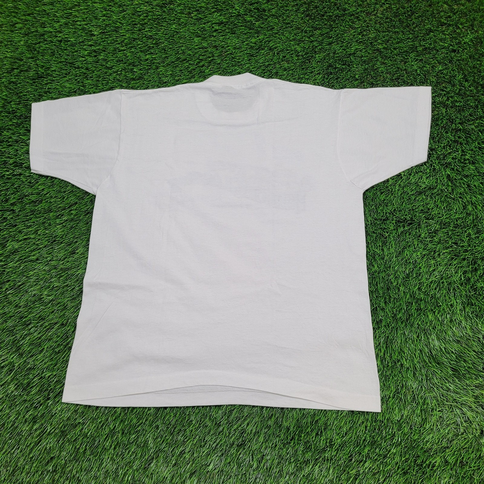 Vintage 90s Fruit-of-The-Loom Shirt Womens Large 21×24 White