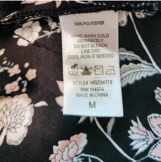 Pleione V-Neck‎ Floral Blouse Women’s Medium