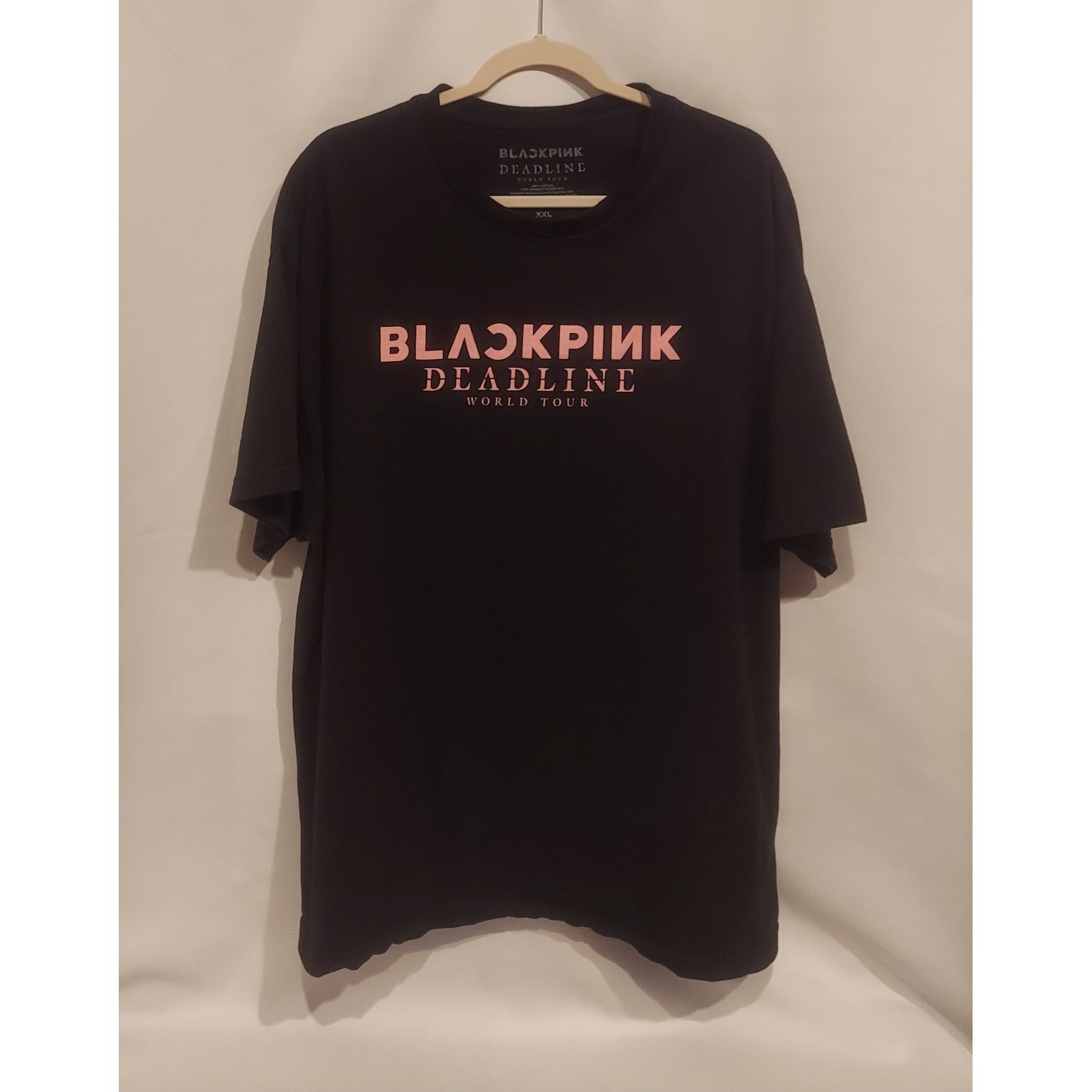 Blackpink Womens Mens Black Deadline World Tour Hot Topic T-Shirt Tee Size XXL