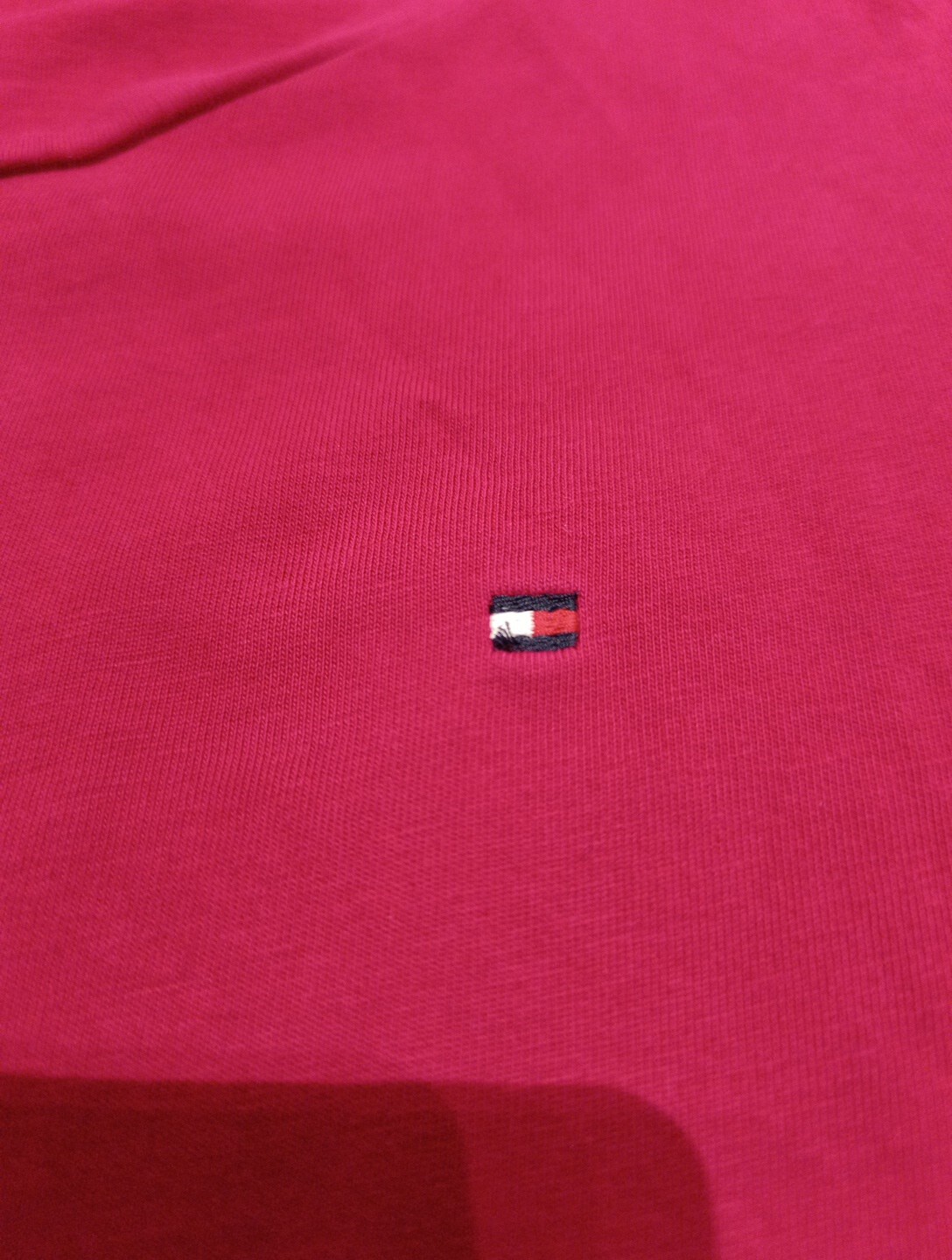 TOMMY HILFIGER Womens T-Shirt Ladies Round Neck Polo Size Medium