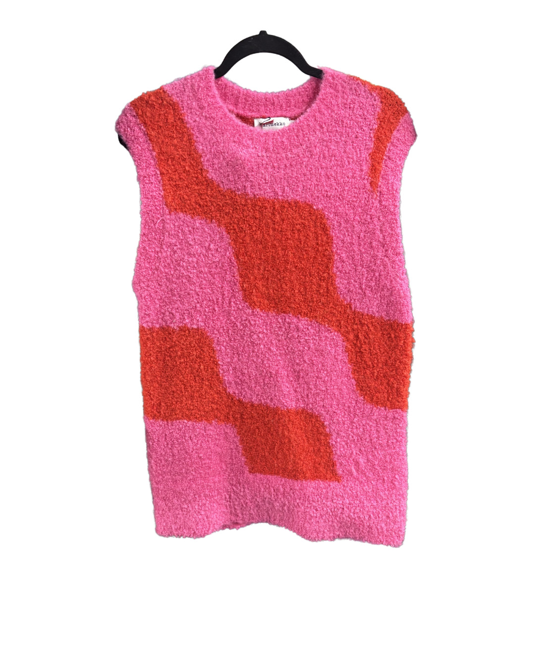 Marimekko Oversized Red and Pink Top