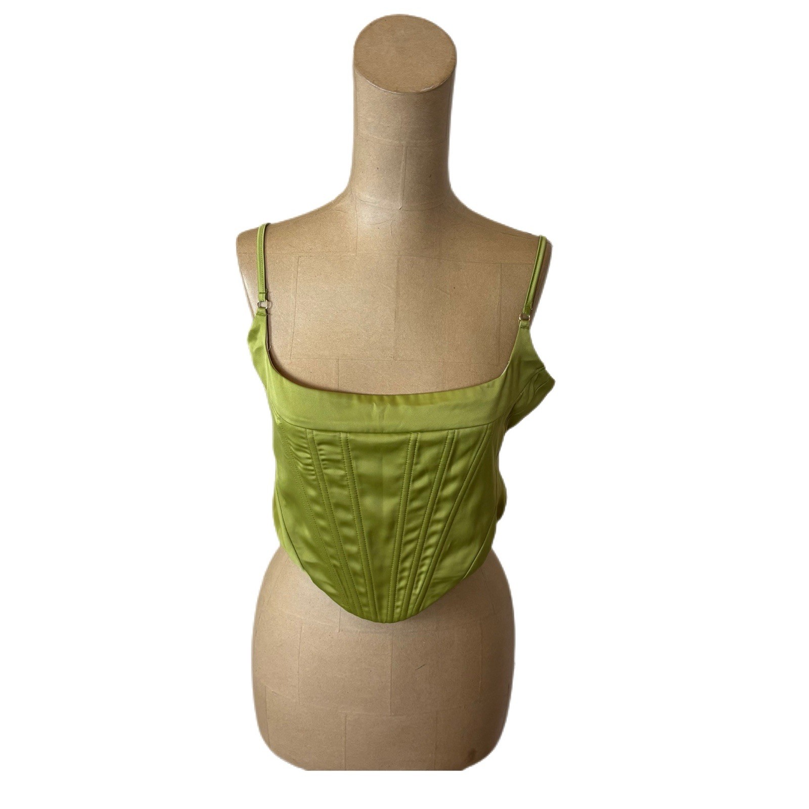 NWT! White Fox hypnotized Bustier Green Matcha Size Medium