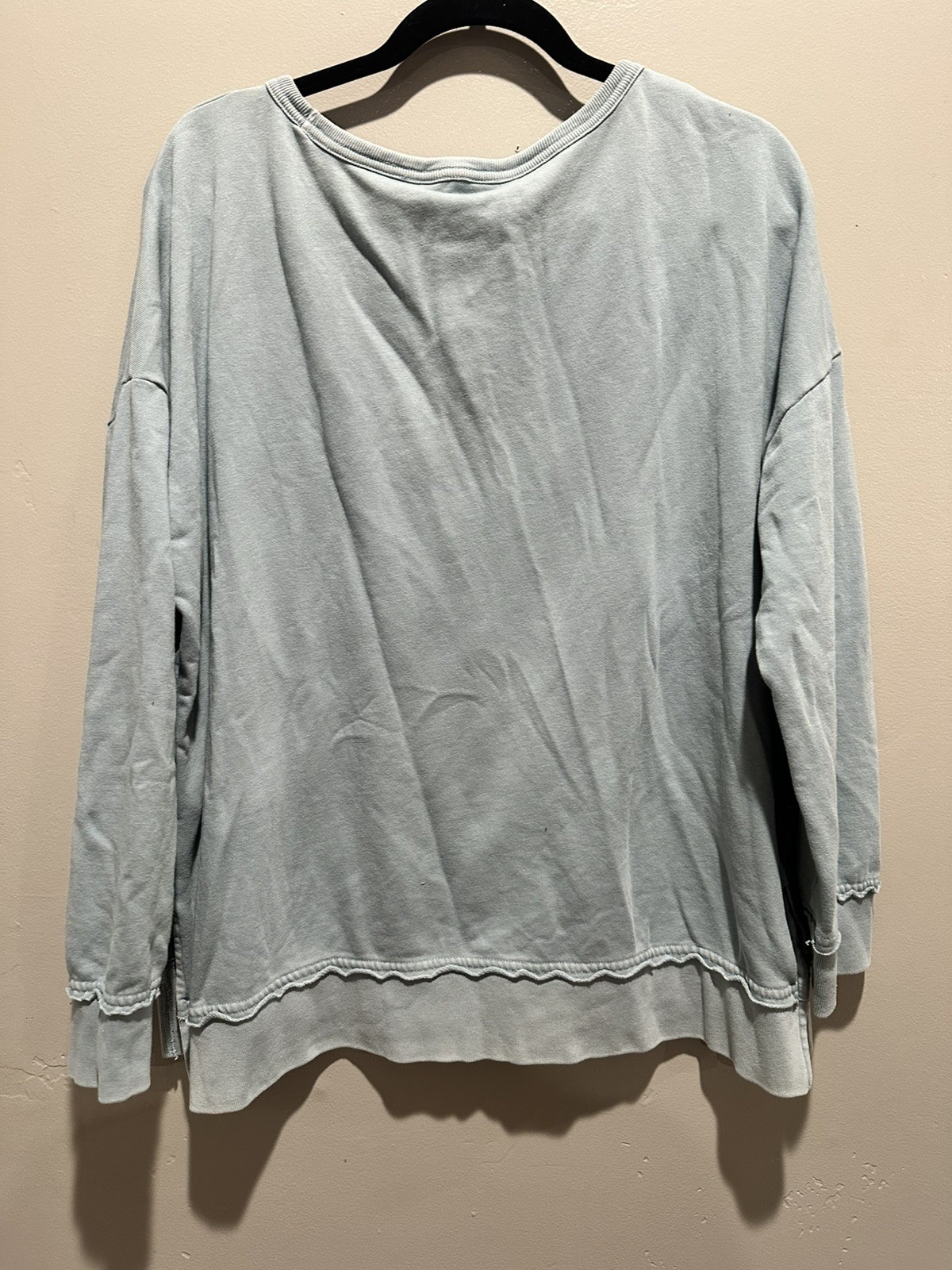 Buffalo David Bitton Sweatshirt Pullover Long Sleeve Size L Blue