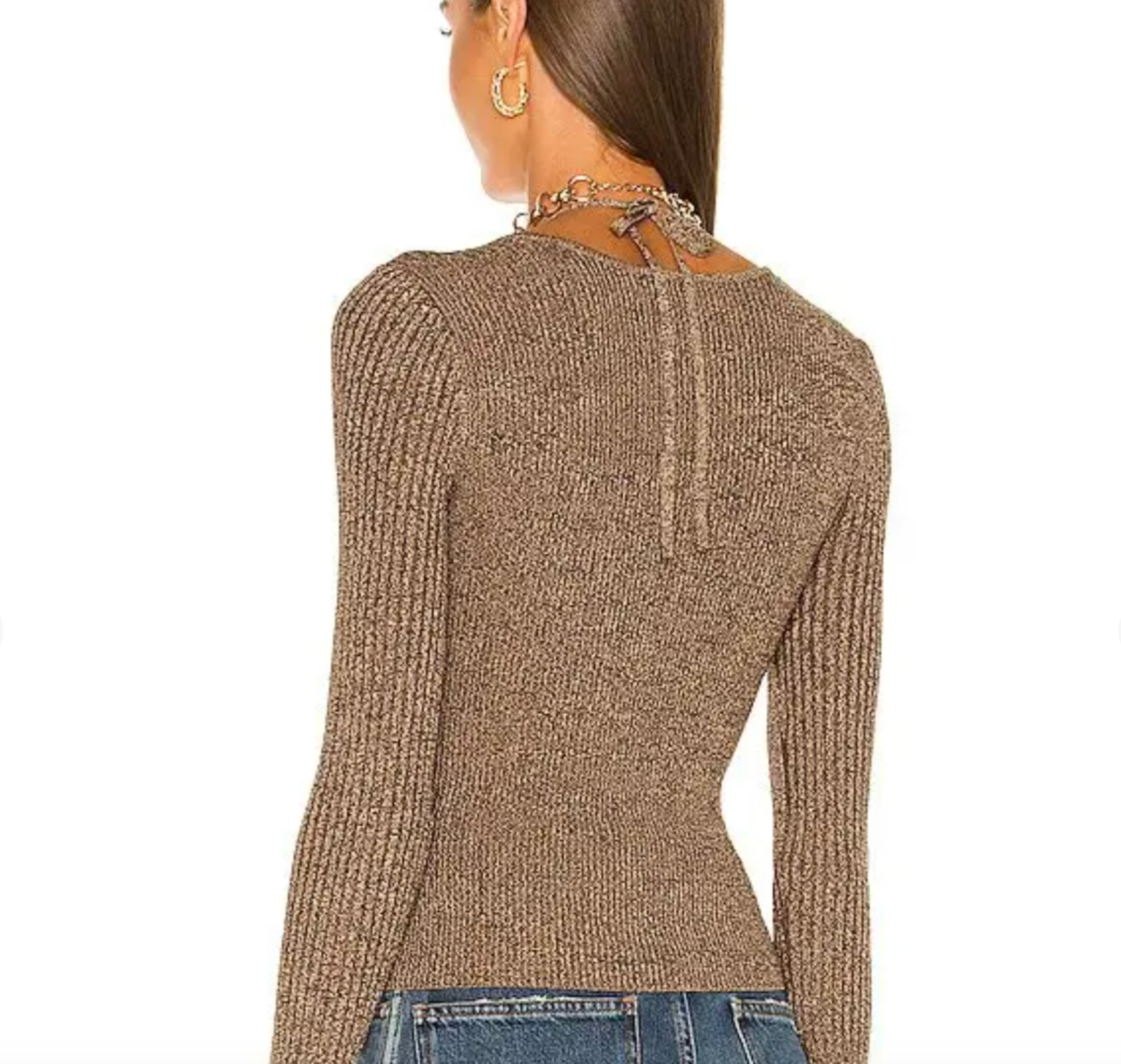 How chic!! Jonathan Simkhai cutout top, worn once, XS