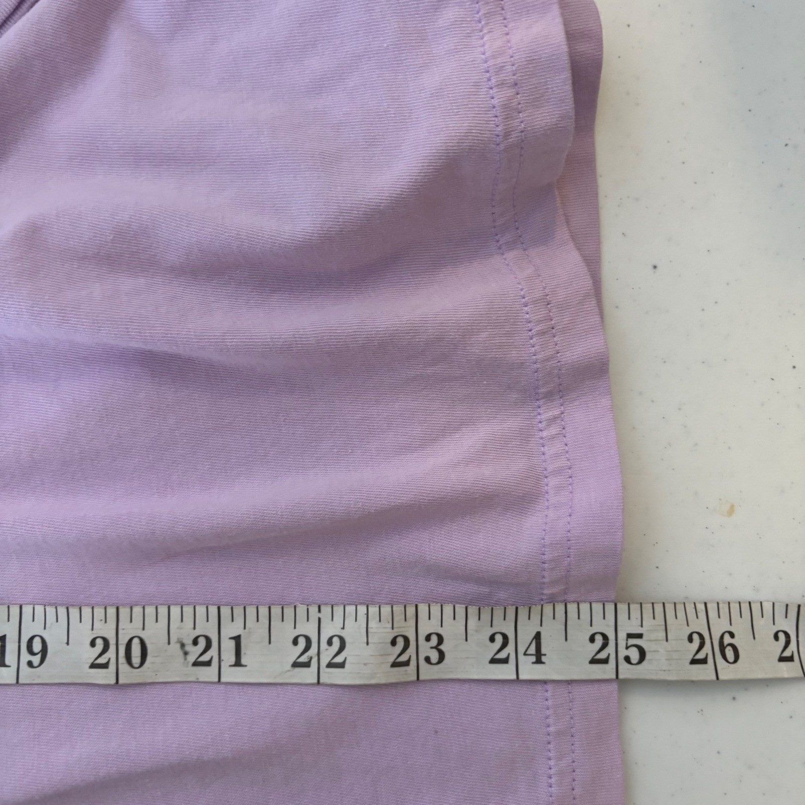 Vineyard Vines Womens Lavender Happy Easter Whale Long Sleeve Pocket T-Shirt S