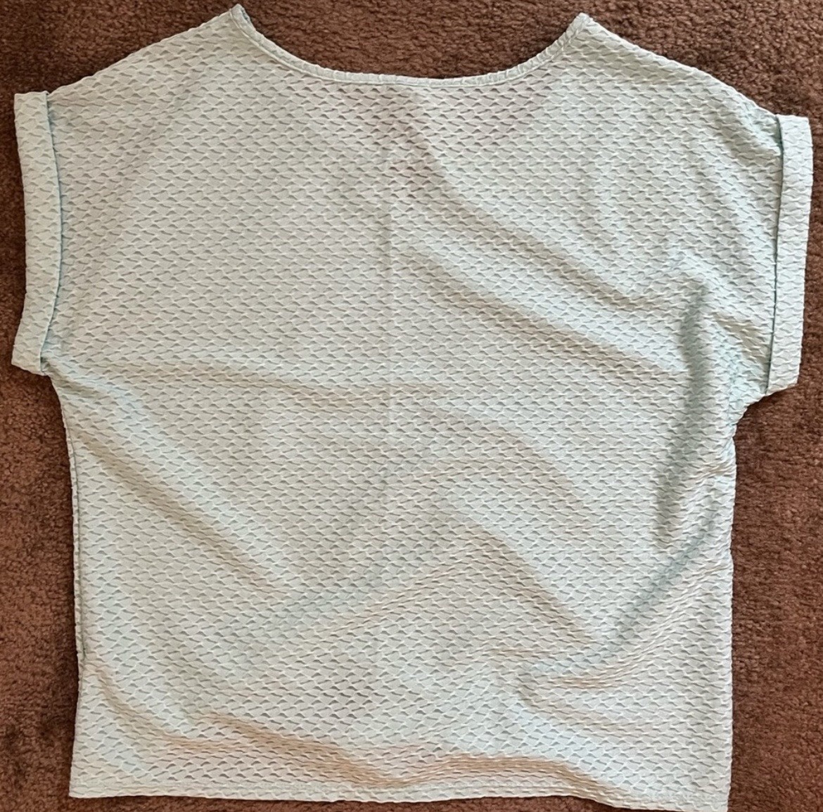 Coral Bay Women’s Aqua Shirt/Blouse Size Large