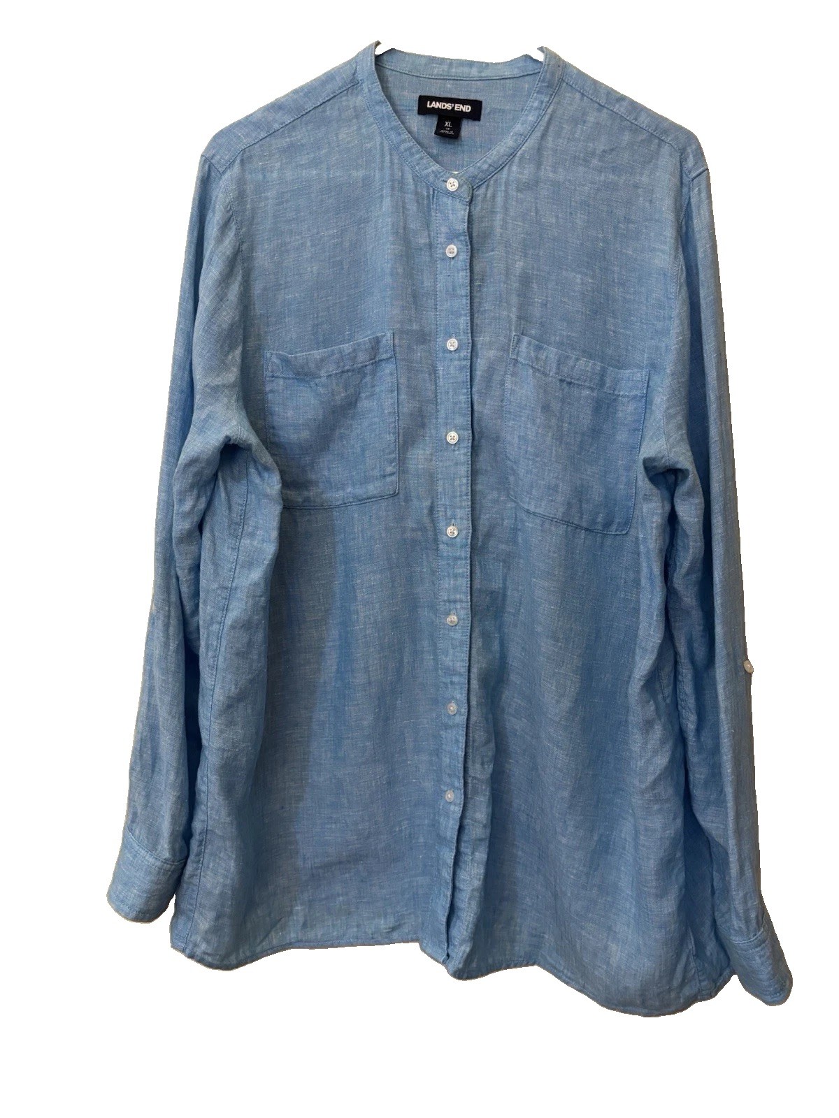 Lands’ End tunic top for women Xl Linen