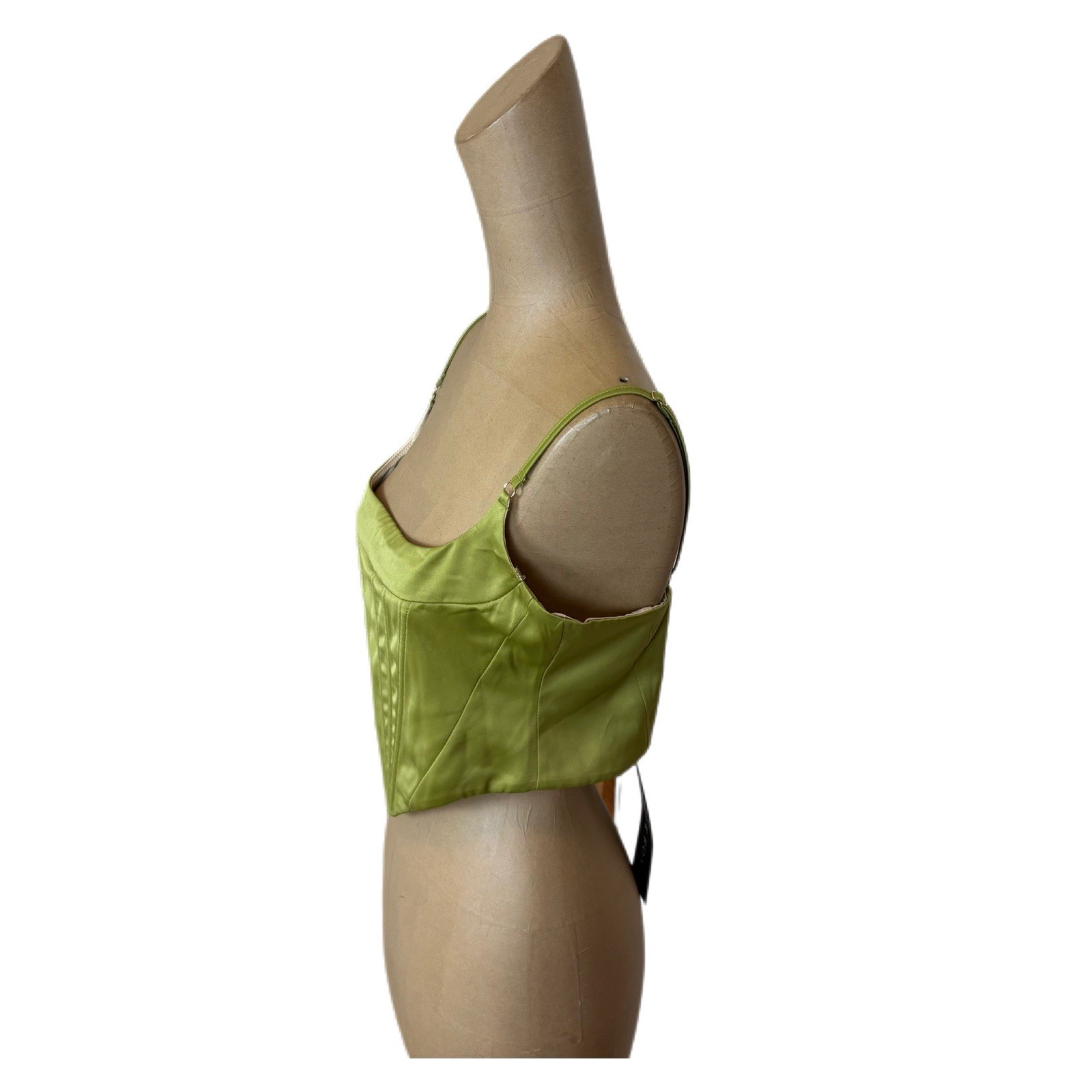 NWT! White Fox hypnotized Bustier Green Matcha Size Medium