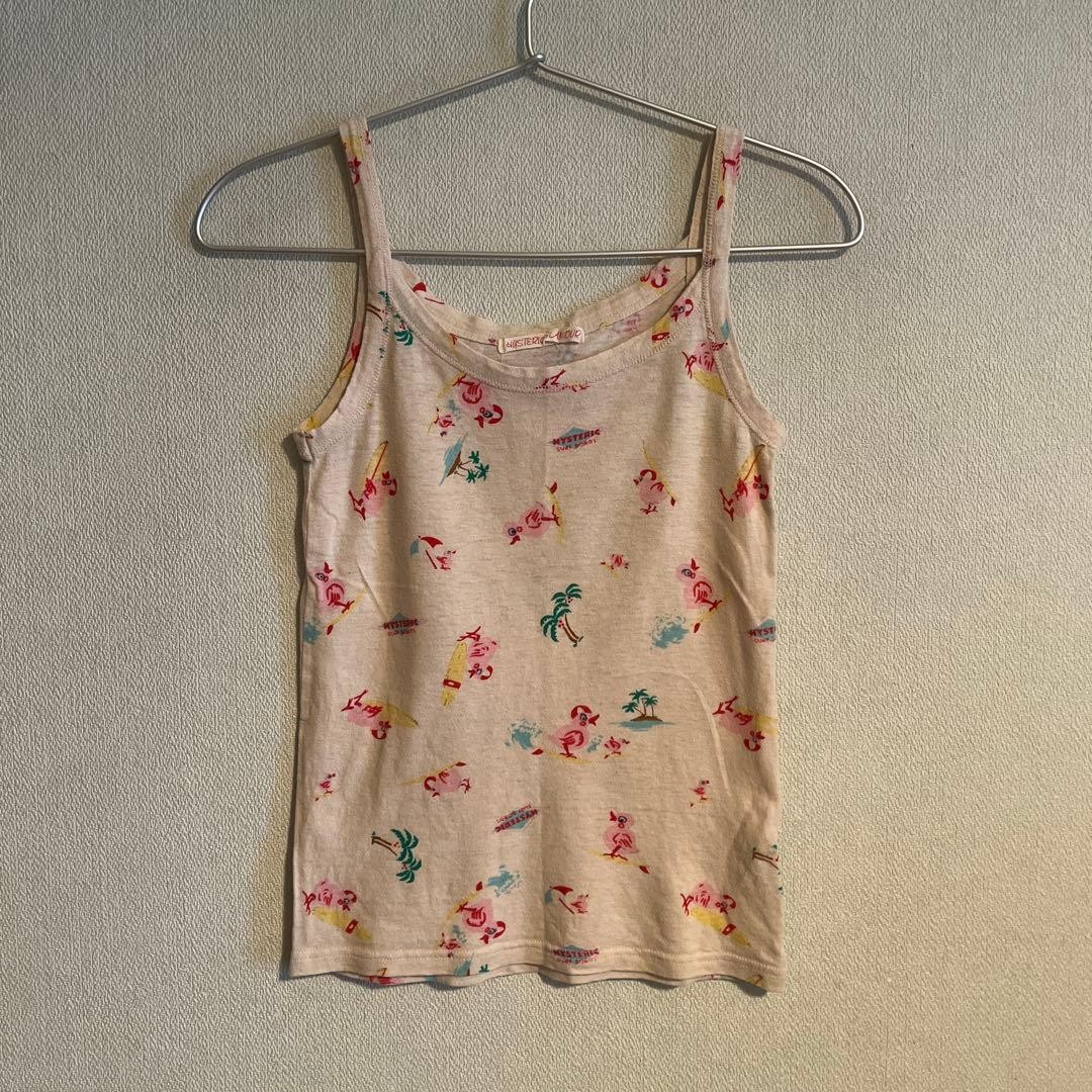Hysteric Glamour Camisole All-Over Surfing Animal Beach Print 90s Y2K Vintage