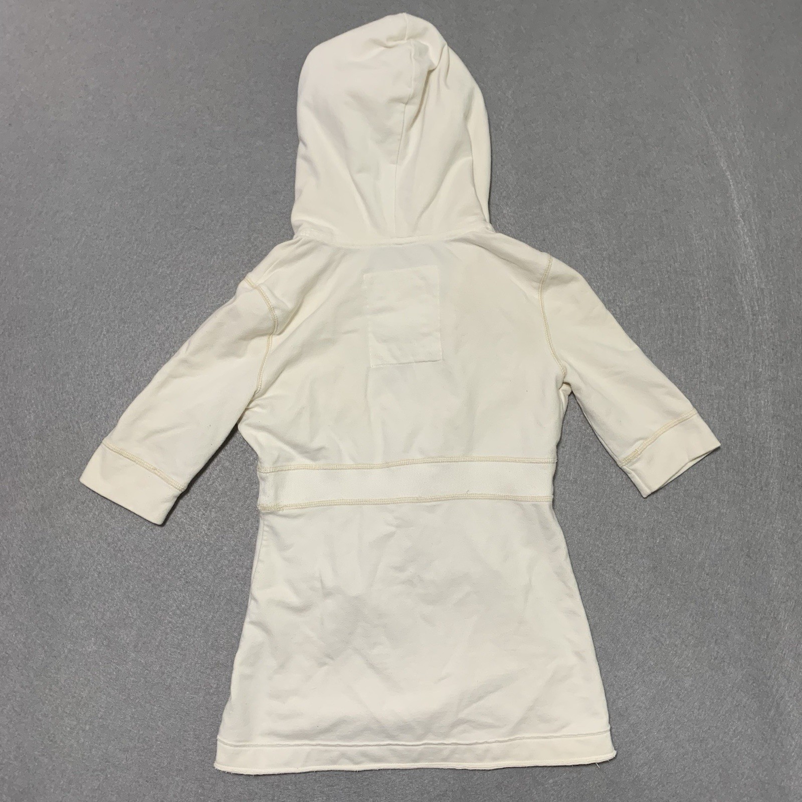 Y2K Hollister Hoodie Short Sleeve Stretch Women’s s Size M Pocket HCO