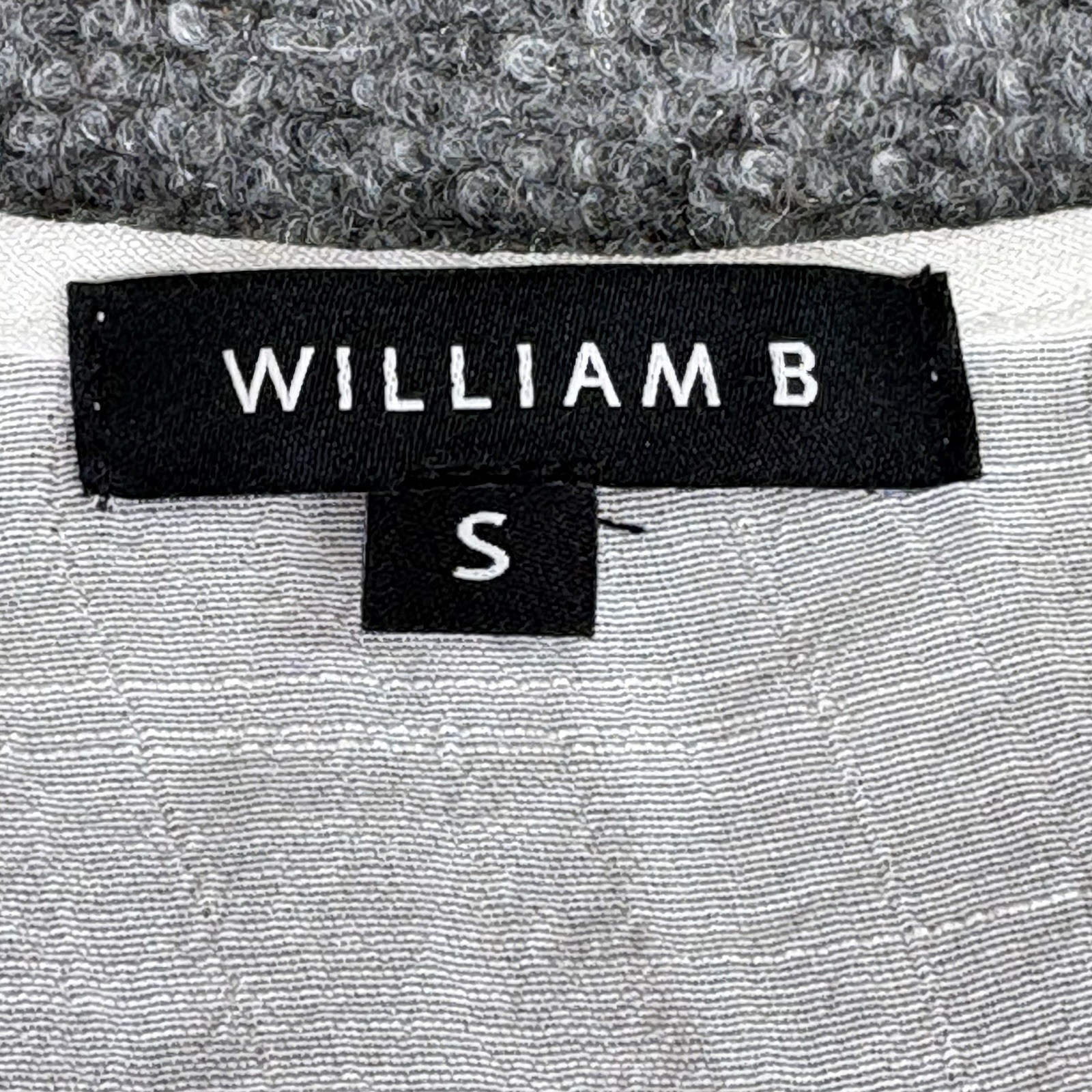 William B Blouse Womens Small White Sheer Ruffle Bell Sleeve Boho Fairy Cottage