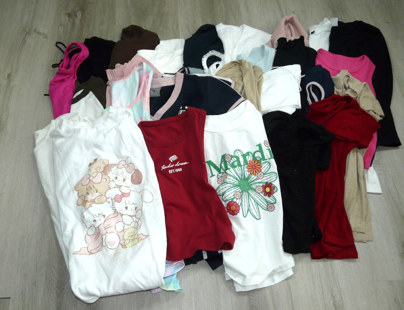 Women’s Bundle Basics Shirt Lot of 29 | Fast Fashion Nova ASOS Cider Shein Temu