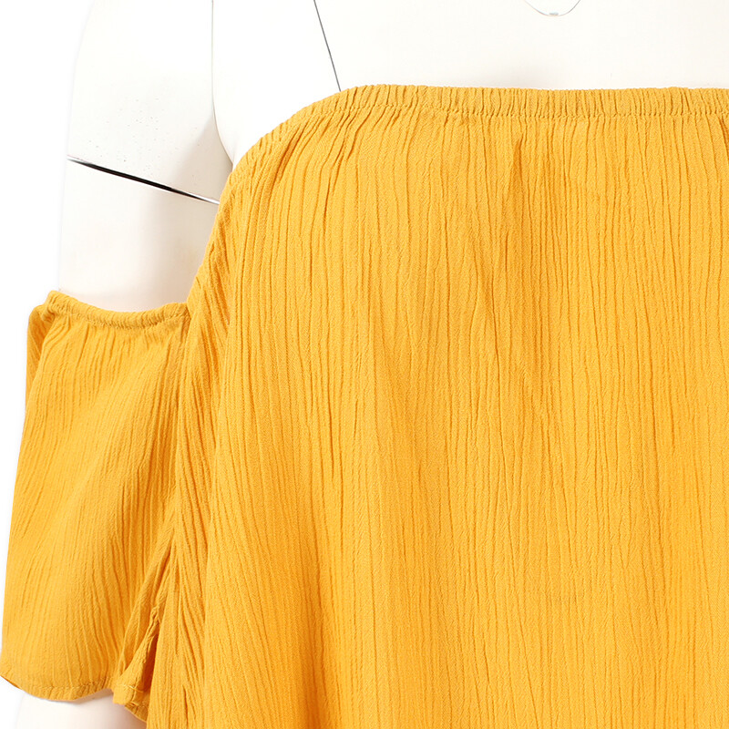 Women’s Plus Size Off the Shoulder Blouse Summer Top 1XL 2XL 3XL