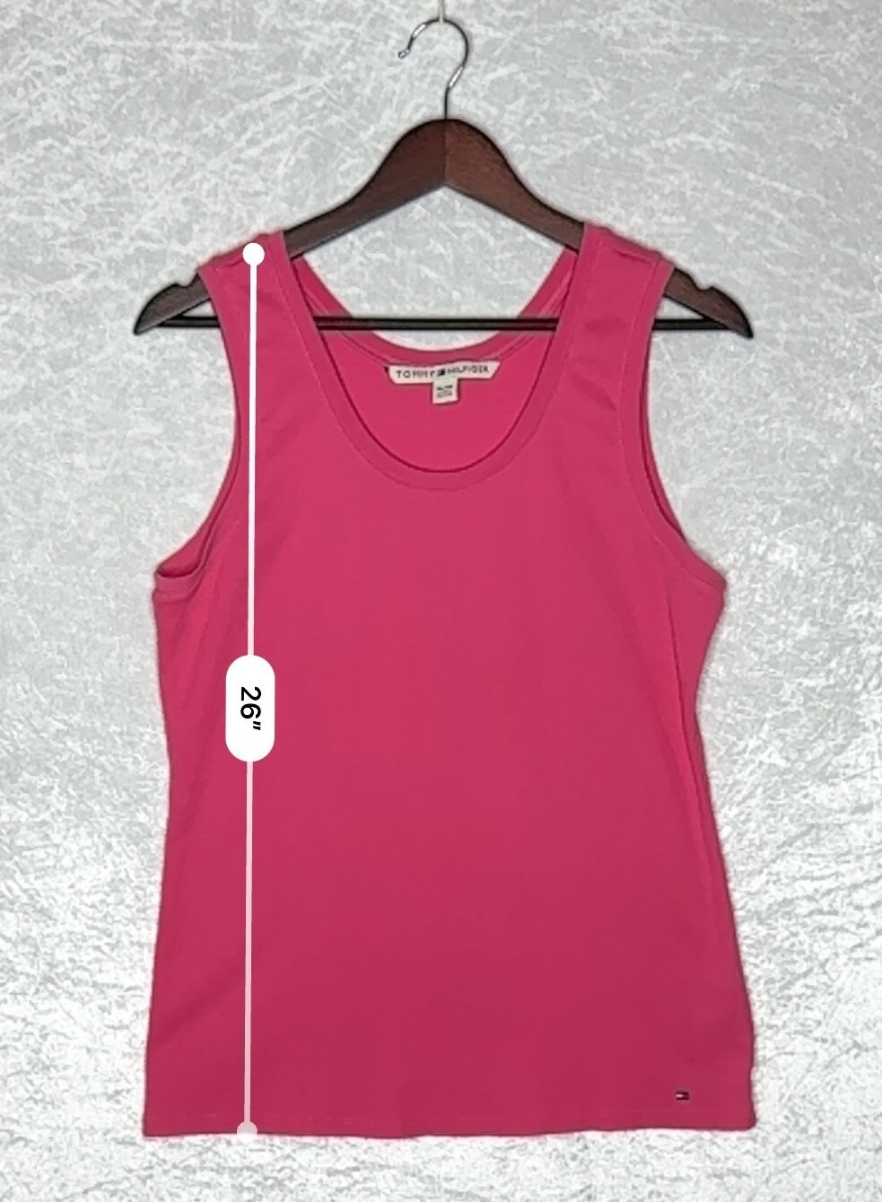 Women’s 100% Cotton Tommy Hilfiger Ribbed Tank Size XL