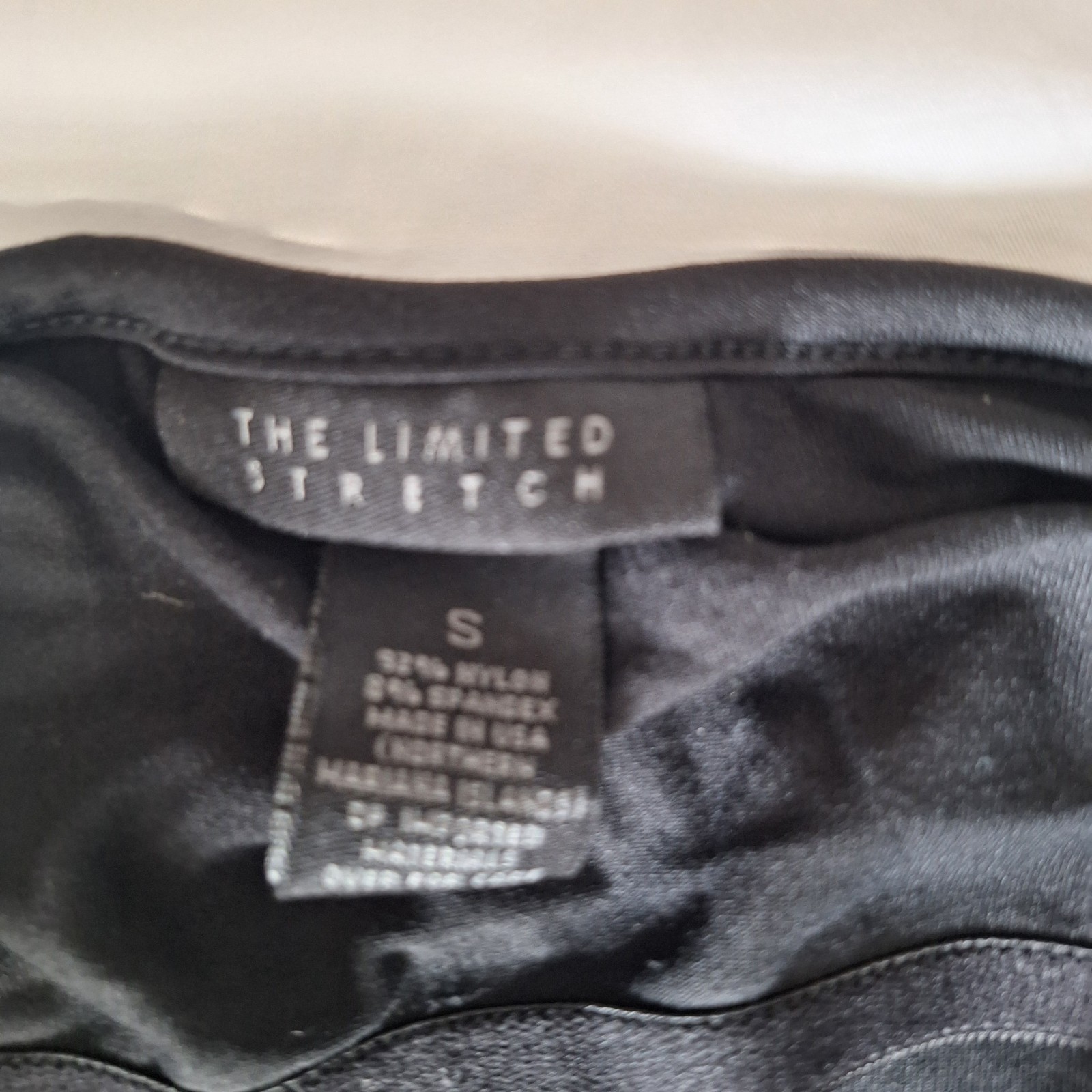 The Limited Stretch Black Women’s Halter Top S