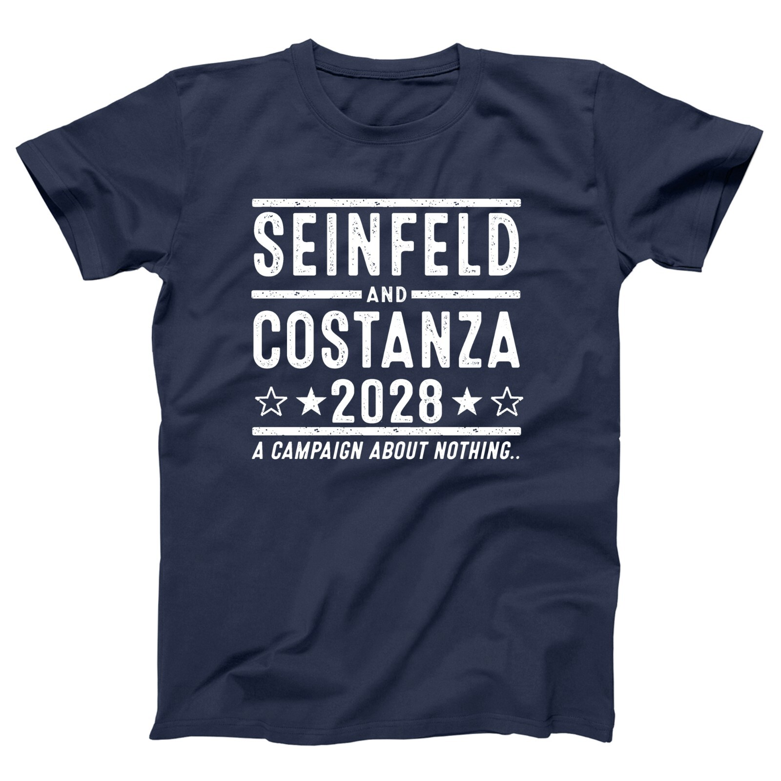 Seinfeld and Costanza 2028 Election – funny 90s tv show Xs-5x Unisex Soft Tshirt