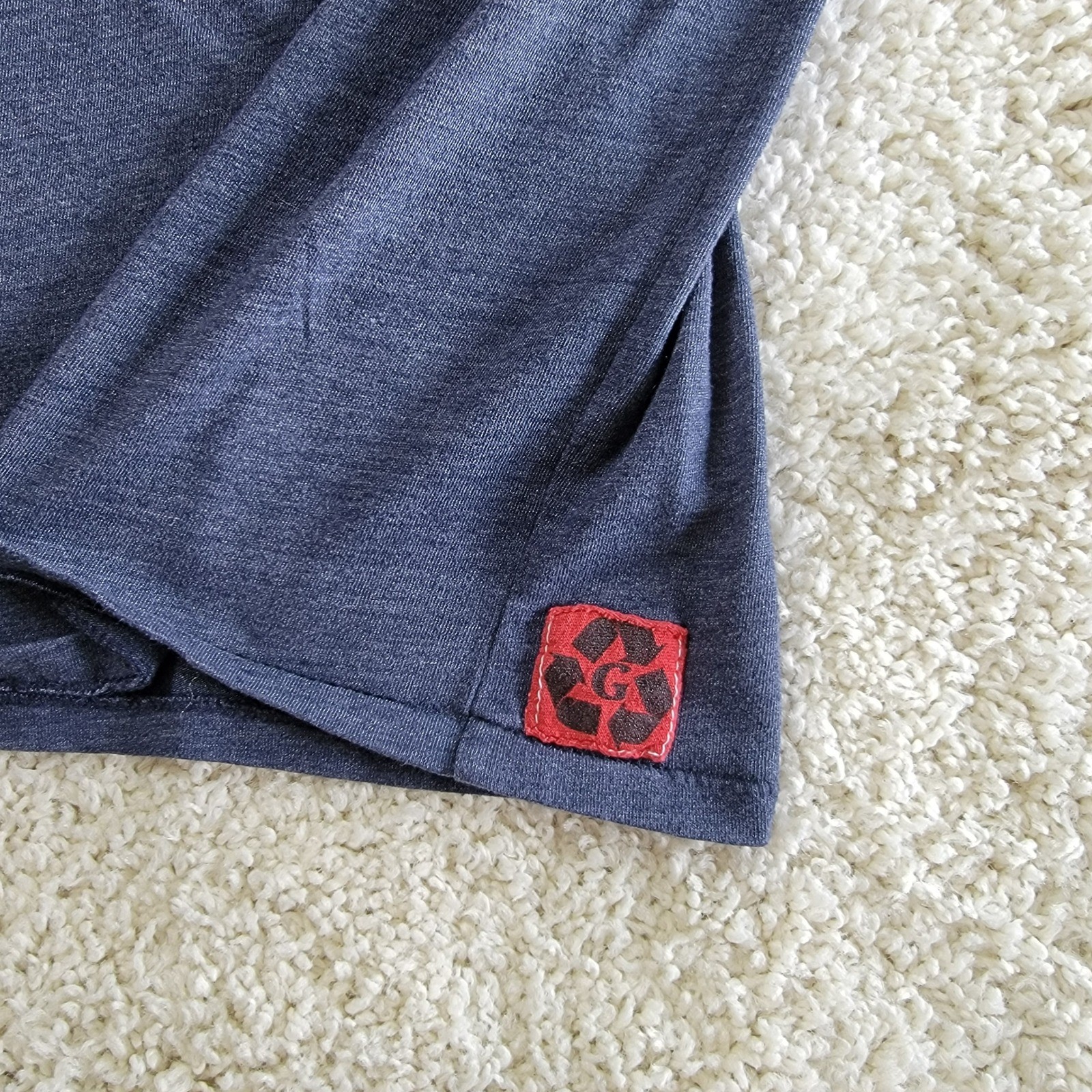 AXL Womens V-Neck ‘Love Baseball’ T-Shirt Size Large
