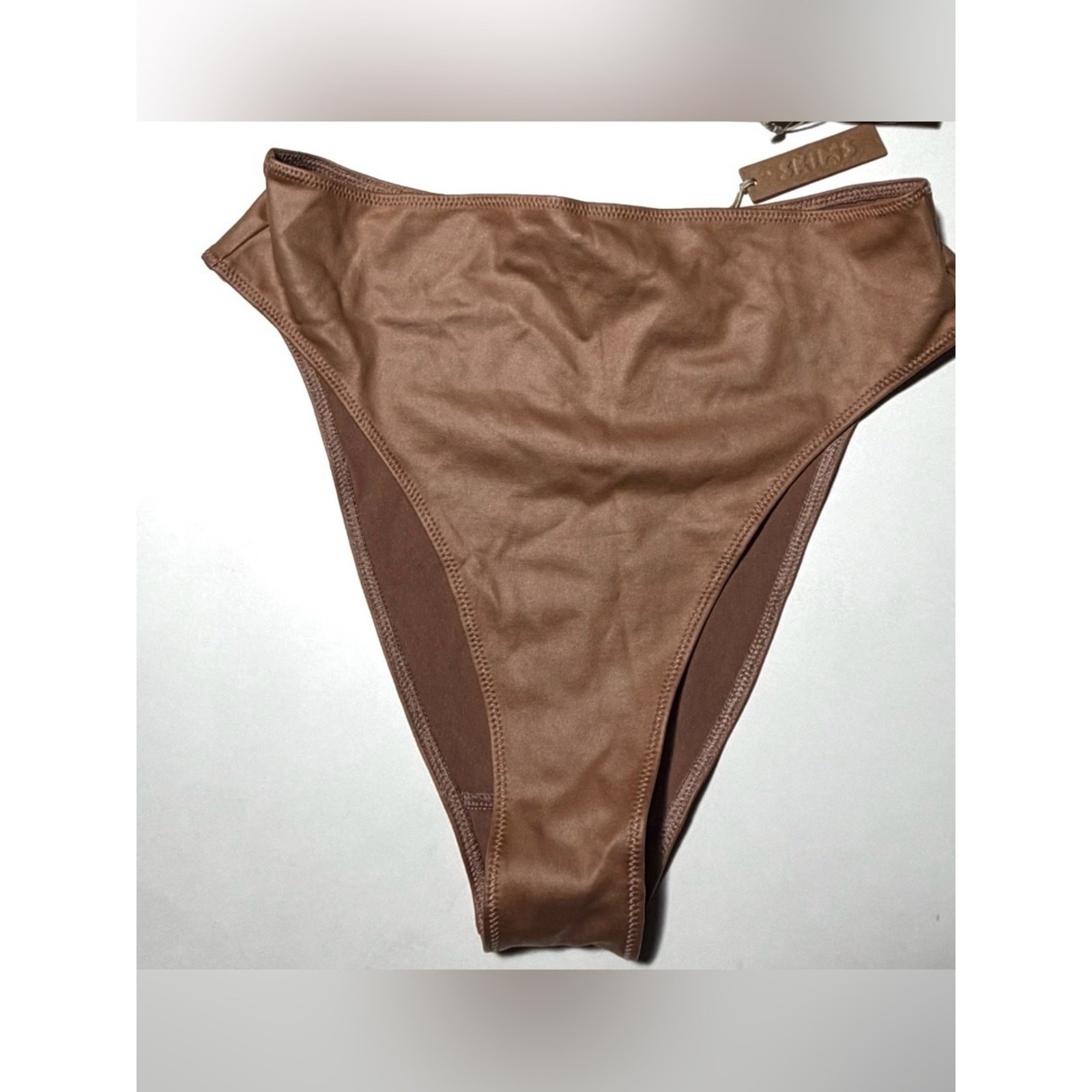 SKIMS 2P Set Wet Jersey Scoop L| High-Waisted Bottom |Size M