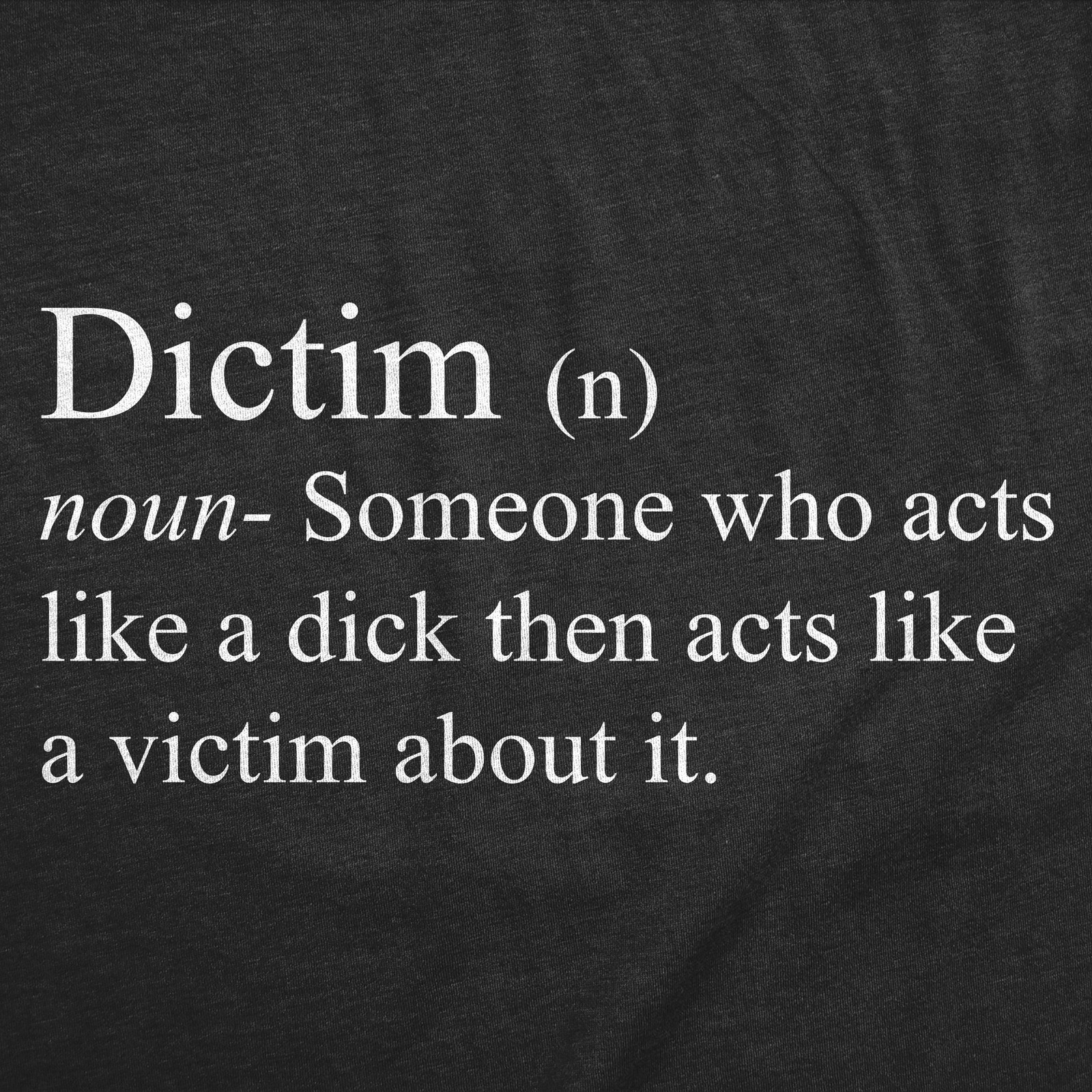 Womens Funny T Shirts Dictim Definition Sarcastic Graphic Novelty Tee for Ladies