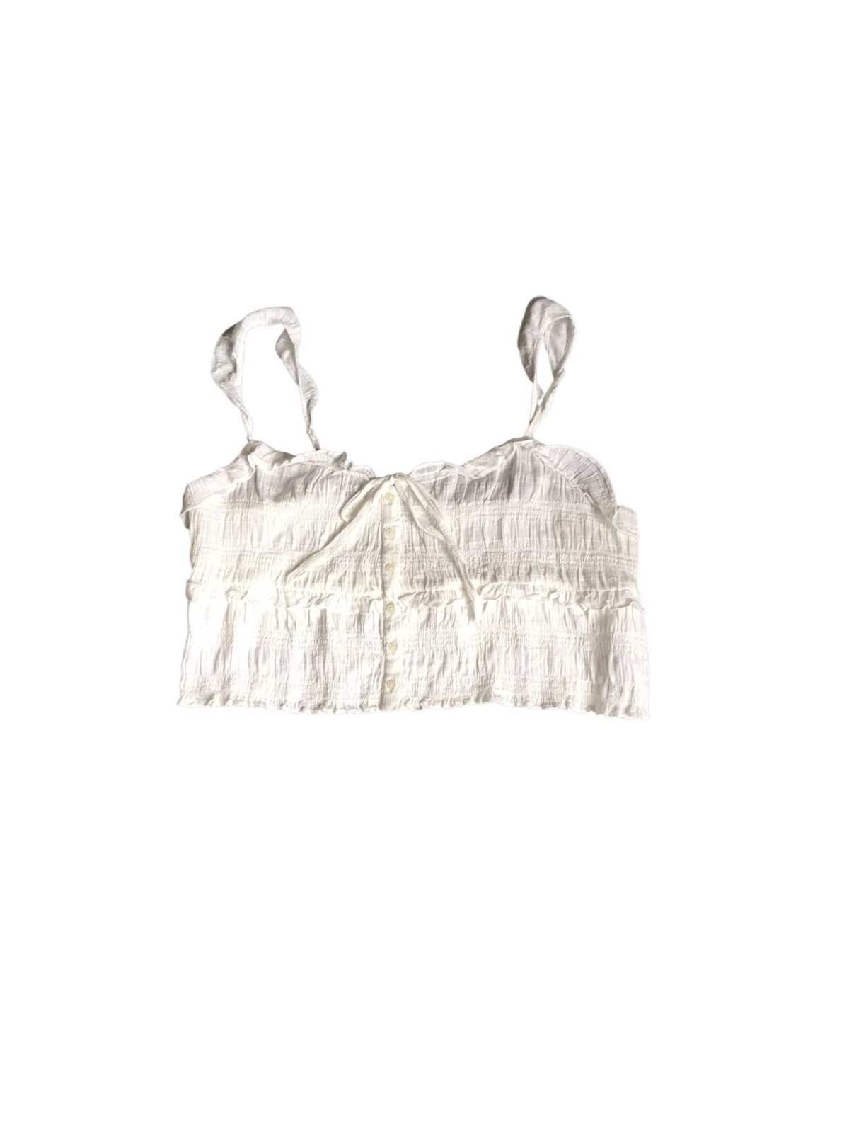 American Eagle White Crop Top