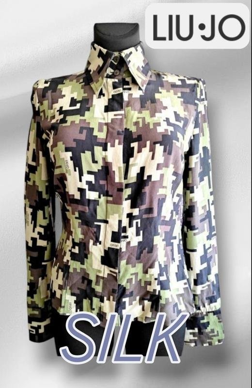 Women Liu Jo Shirt Multicolor Silk 36 / S / 44