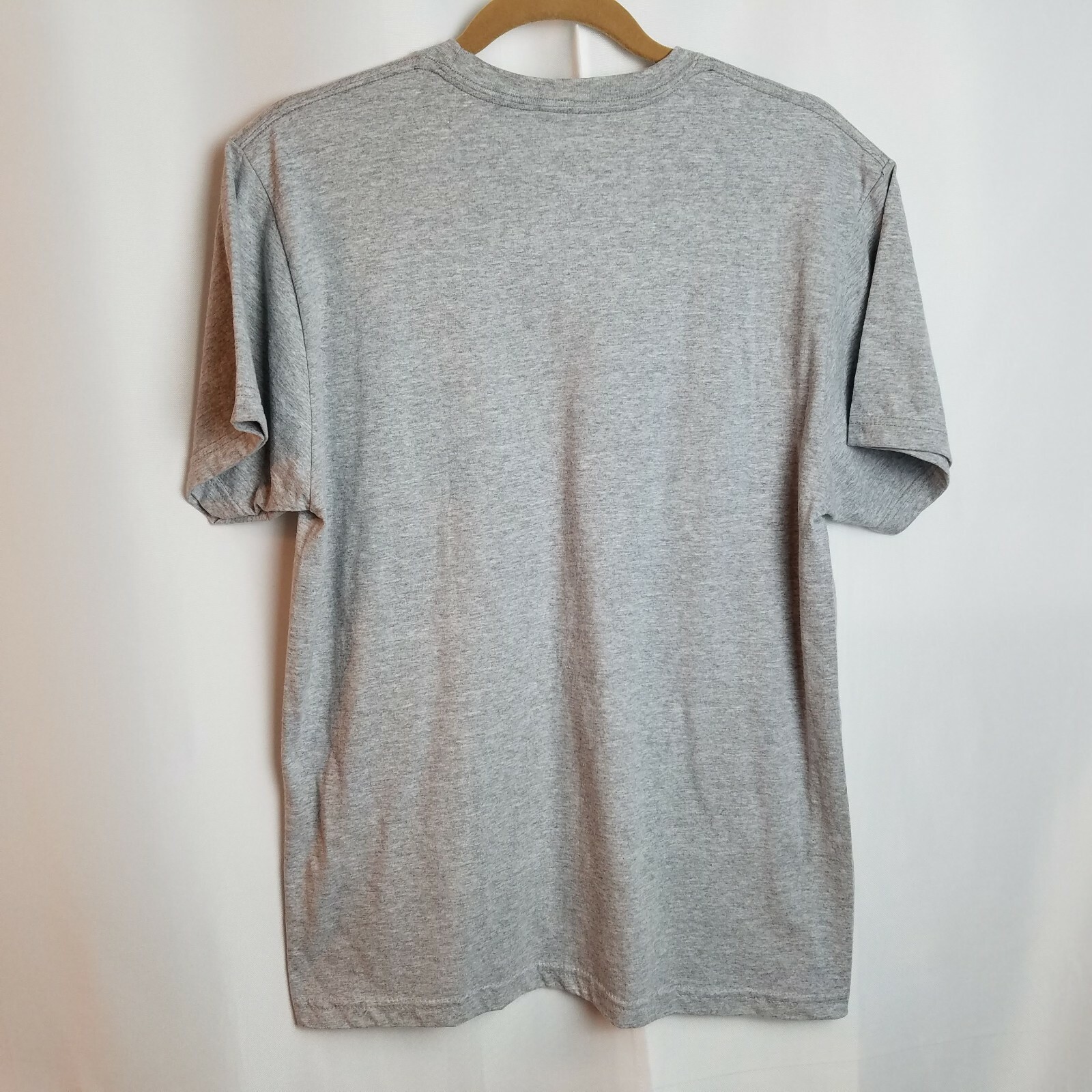 Womens Tee T-Shirt LARGE So Many Cowboys So Little Time Gray Western Horse