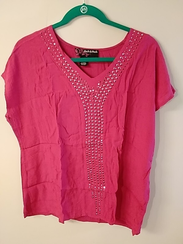 Lot of 9 tops size M multicolor Coldwater Creek Talbots Peck & Peck White Stag