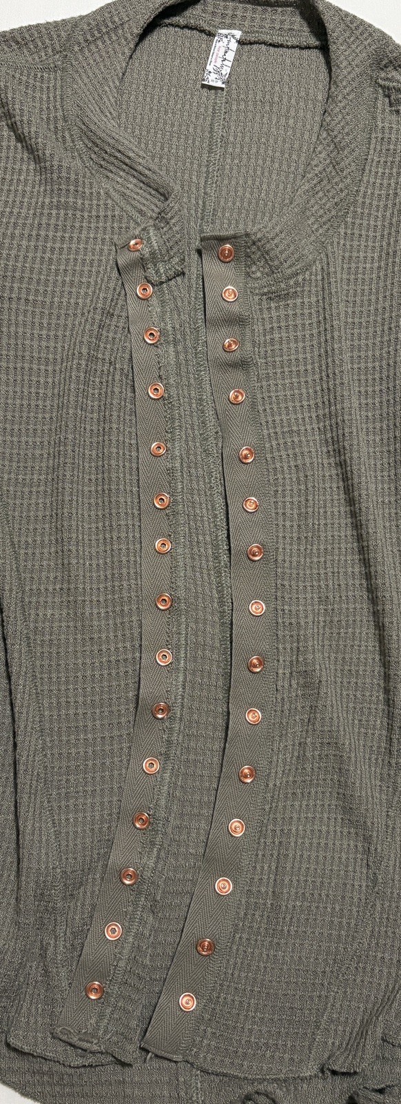 FreePeople x Intimately FP Going Places Cardi In Olive Green XS