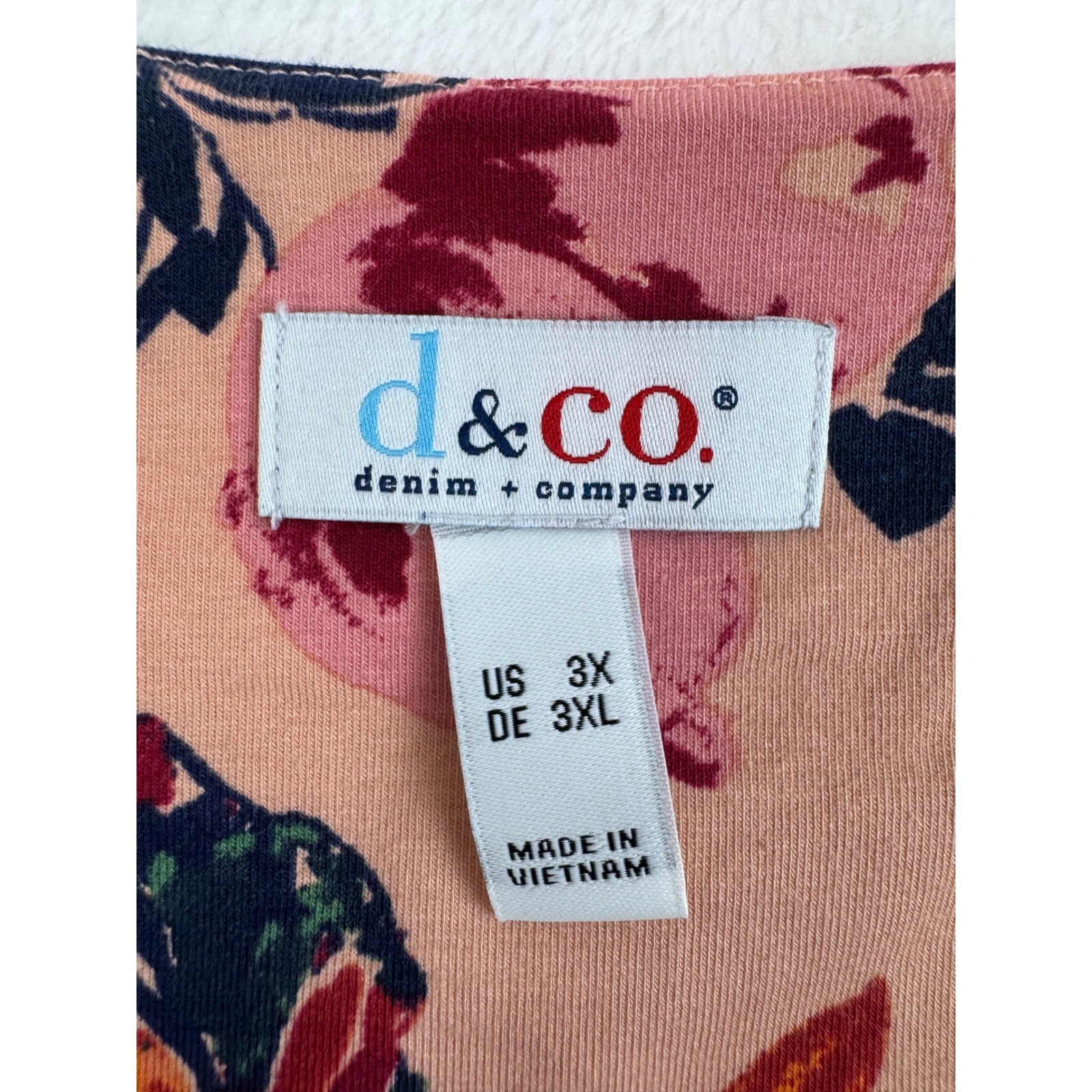 Denim & Co Printed Favorite Jersey Scoop Neck Swing Tank Top Dust Shell #A602669