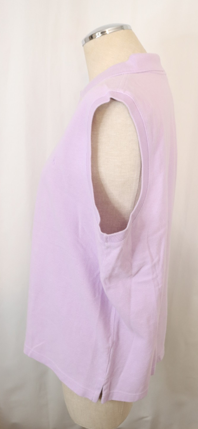 Ralph Lauren Sports XL Light Purple Tank Classic Fit Sleeveless Polo Cotton (46)