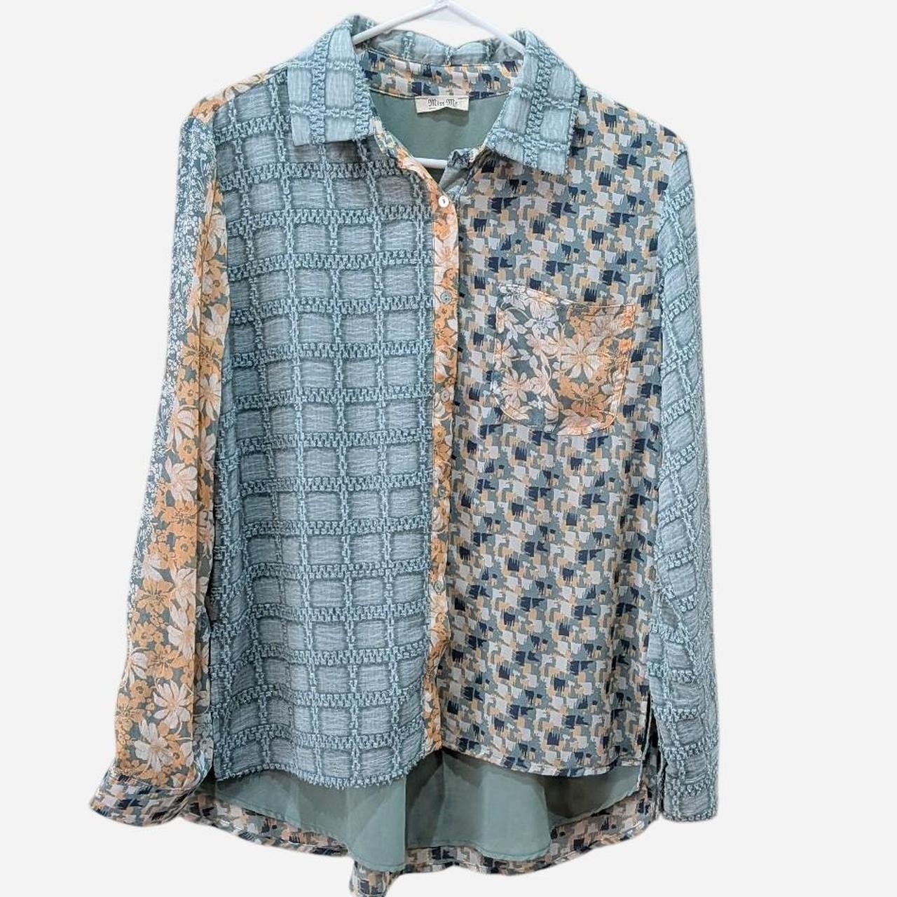 Miss Me Vintage Button Up – Size M