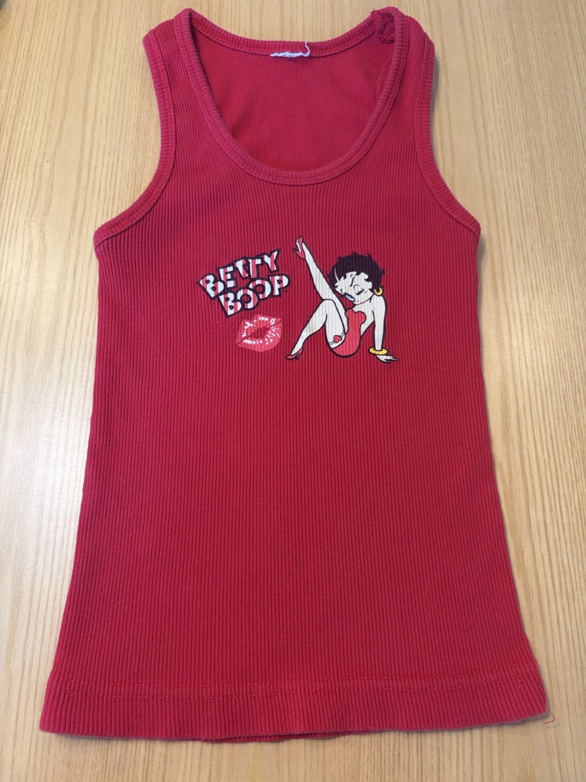 Vintage 2003 Y2K Betty Boop Baby Tank Top