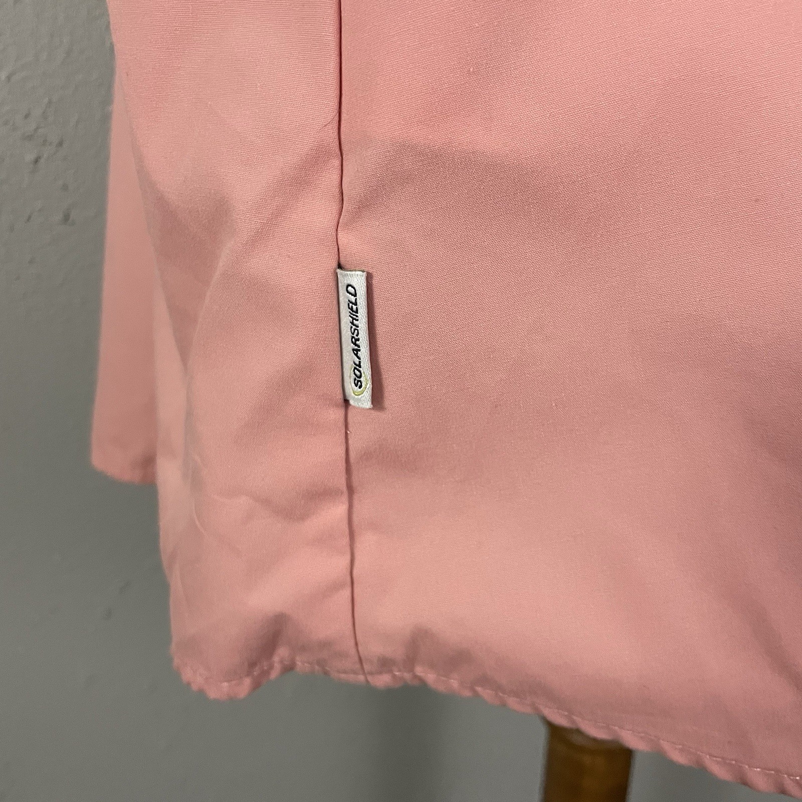 Craghoppers Kiwi Long Sleeve Shirt Womens Size 14 Corsage Pink Button Front Top