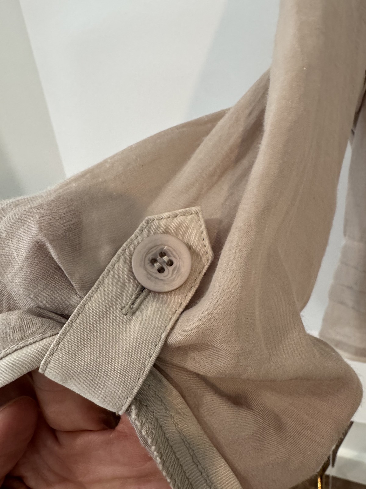 BCBS Paris Women’s Beige Open Front Lightweight Jacket Cardigan Size 8