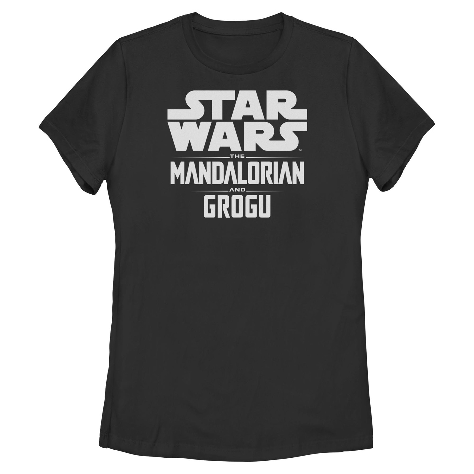 Women’s Star Wars: The Mandalorian and Grogu Official Bold Logo T-Shirt