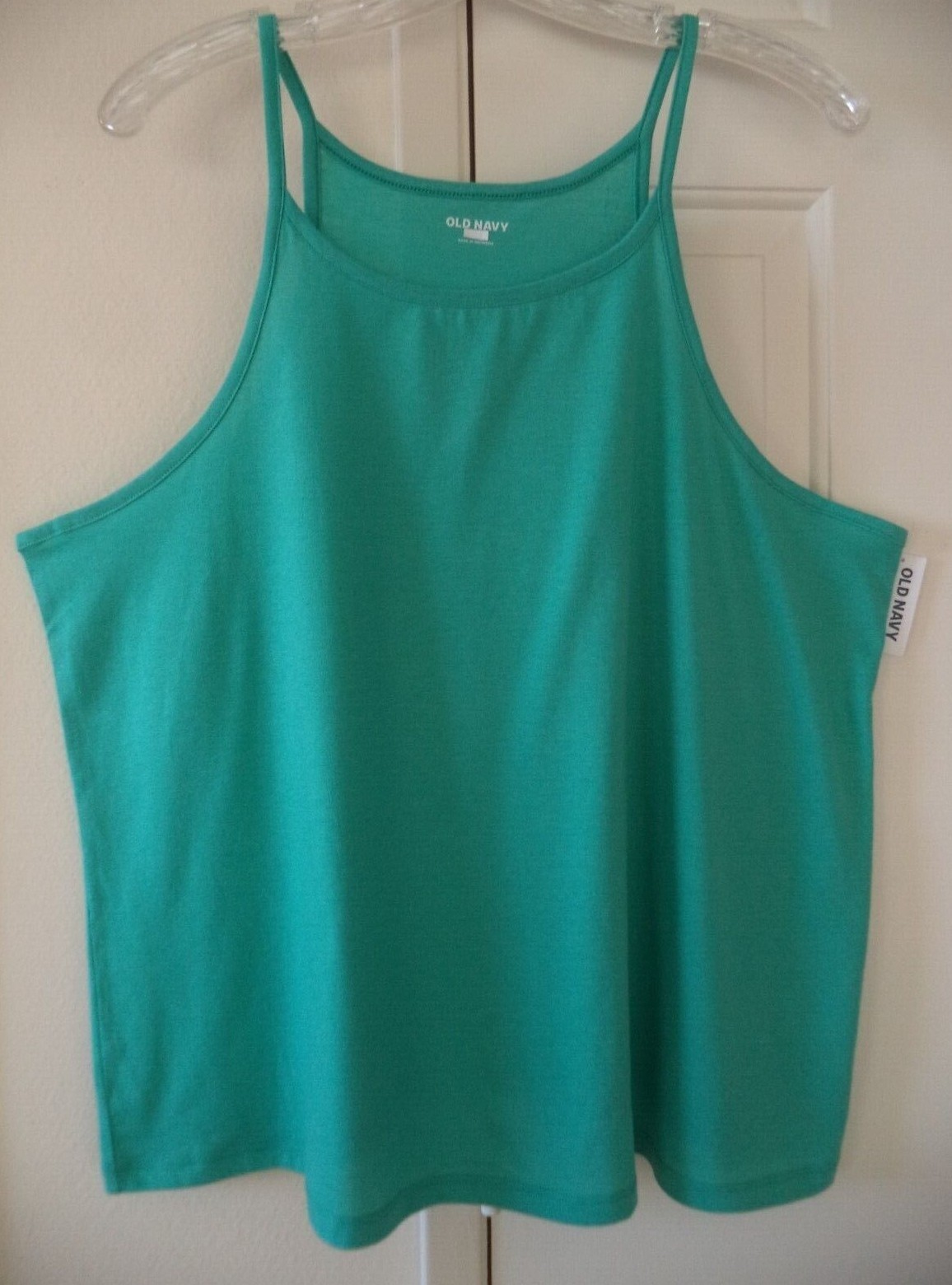 Old Navy Spearmint Muted Green Soft Lt Weight Jersey Relax Cami Tank M L XL XXL