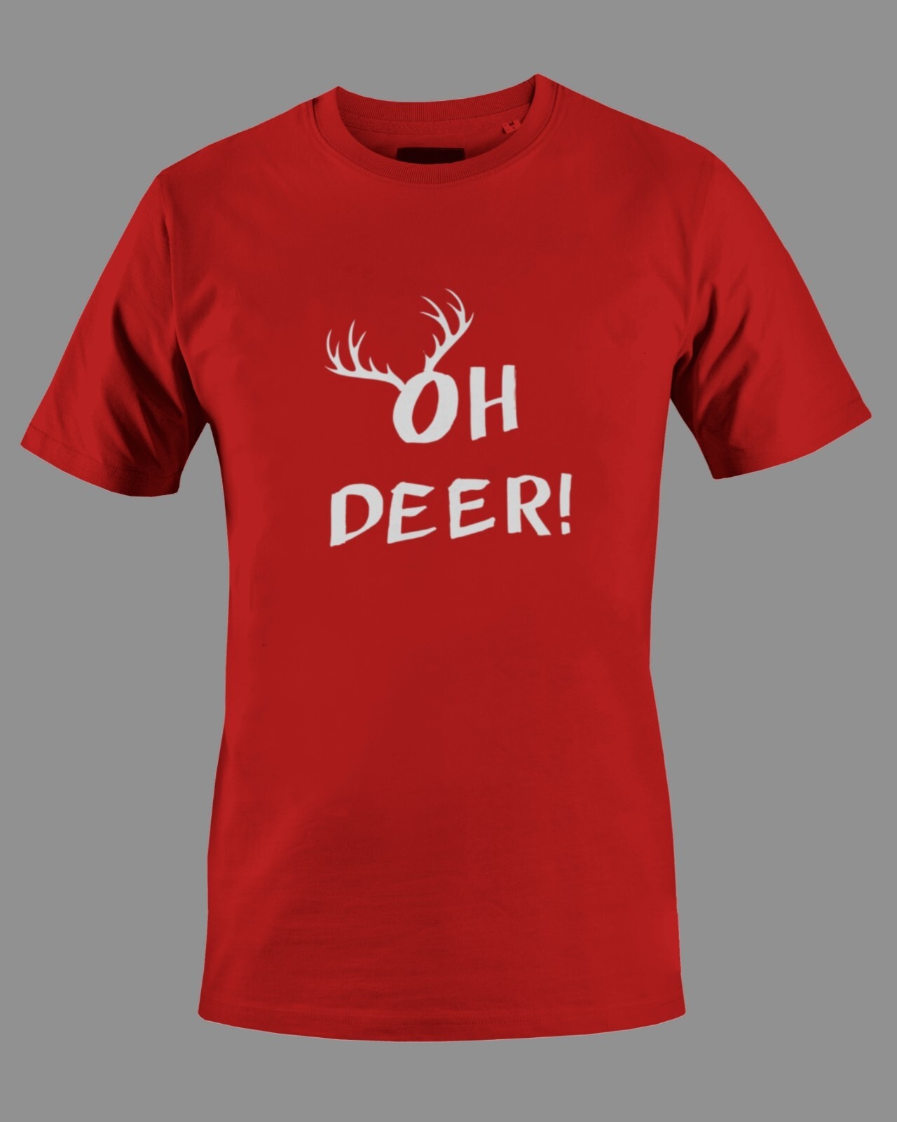 Christmas T-Shirts Unisex Men’s Women Funny Novelty Tee Santa 100% Heavy Cotton