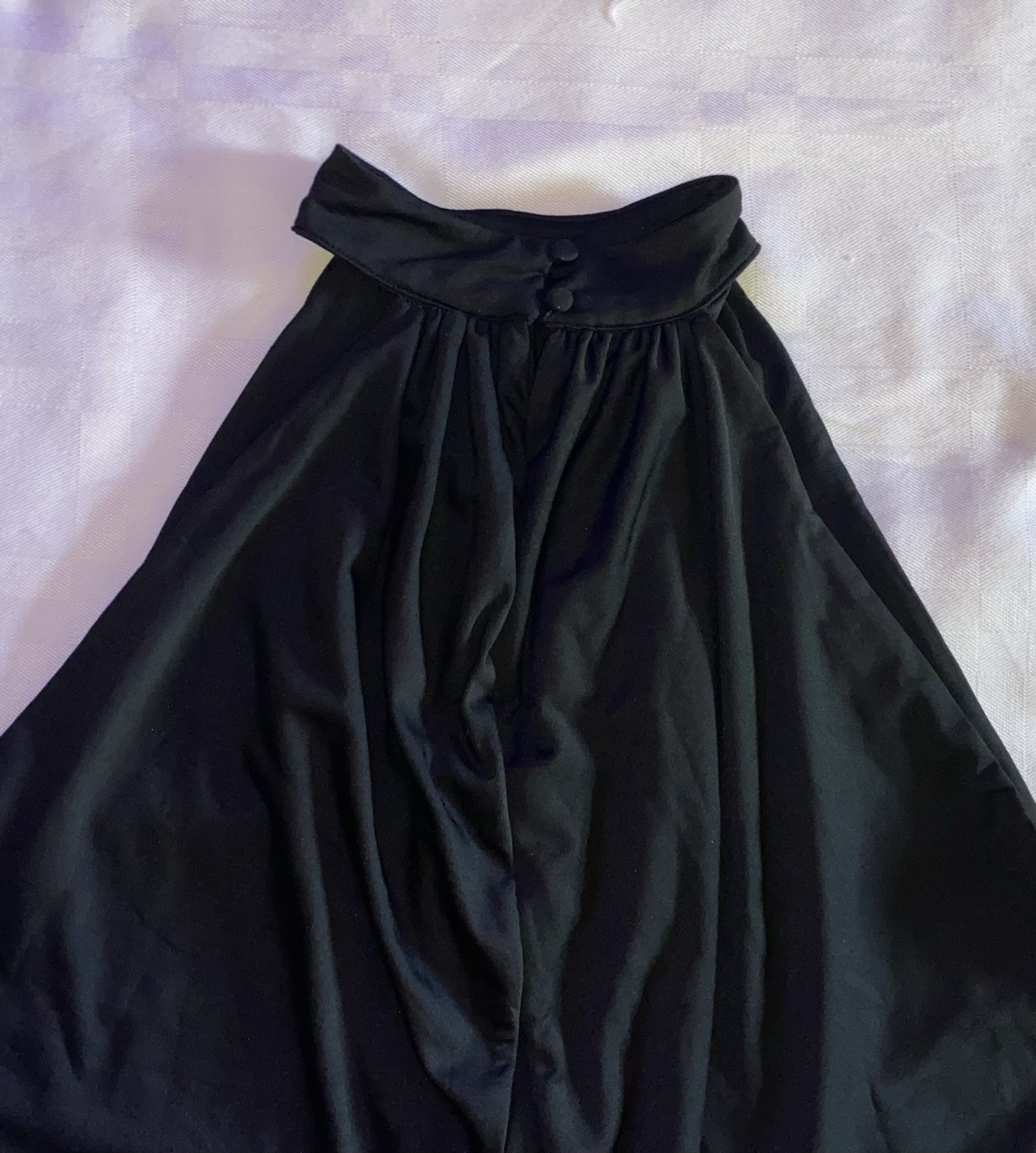 Superdown Women’s Black Open Back Sleeveless Halter Top Size M