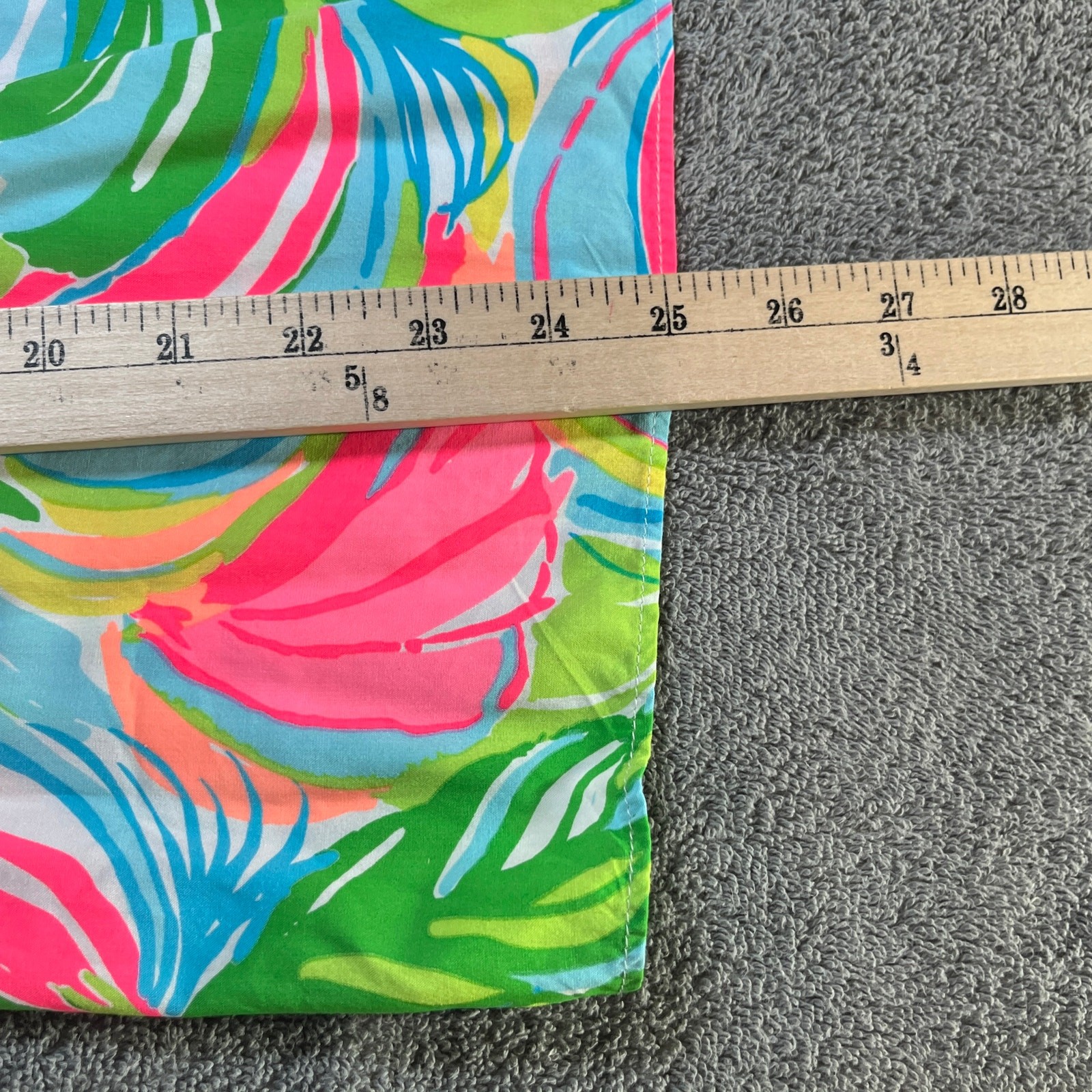 Lilly Pulitzer Tank Top Women XS Pink Green So A Peeling Flutter Racerback Beach