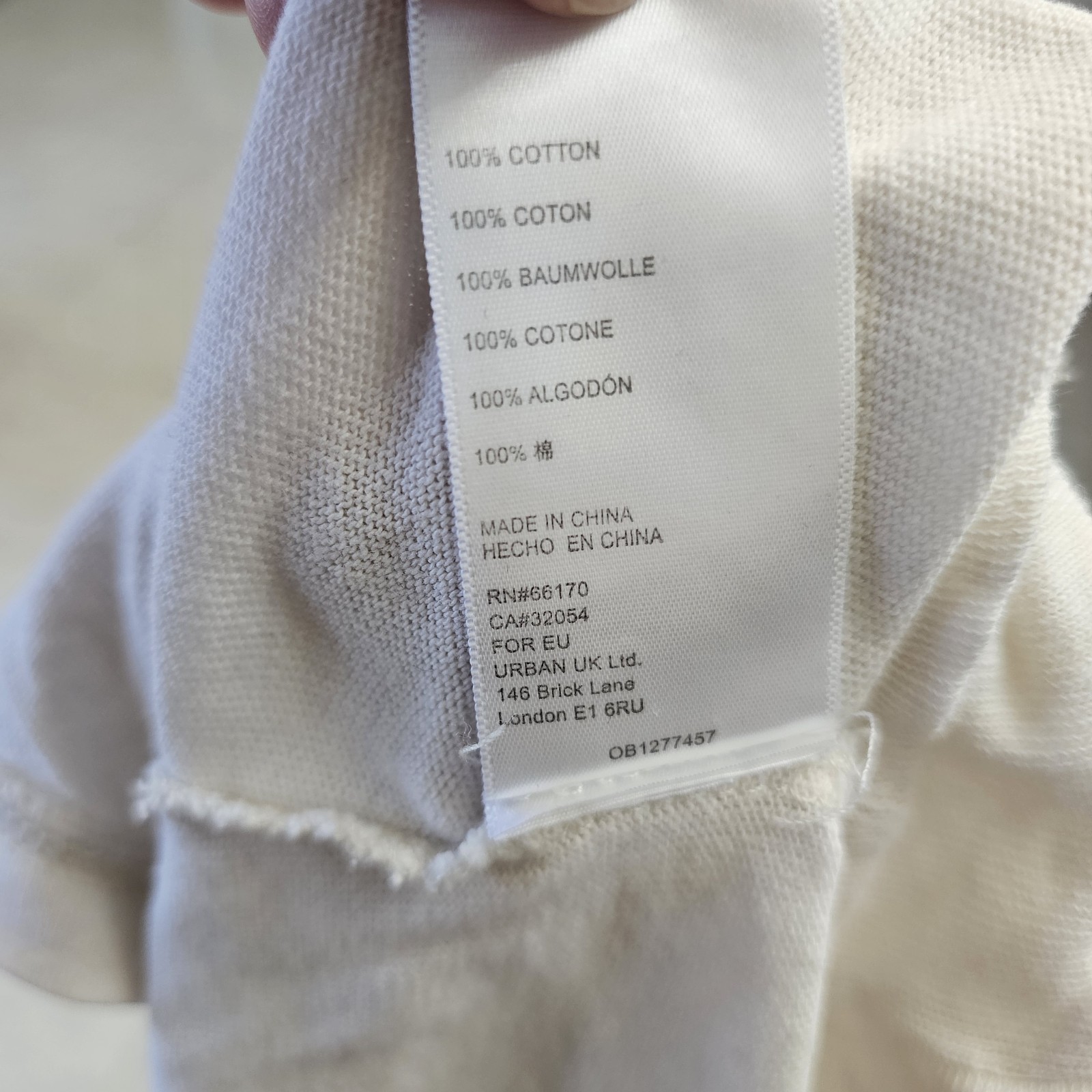 Women Urban Outfitters BDG White 1/2 Button Cropped Short Sleeve Chest Pocket XS