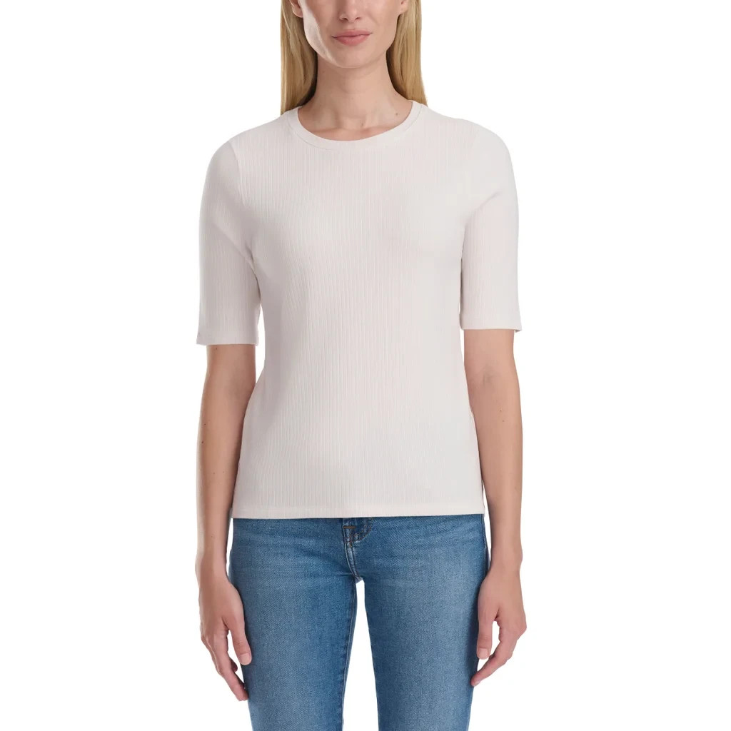 Splendid Women’s Ribbed Elbow Sleeve Top