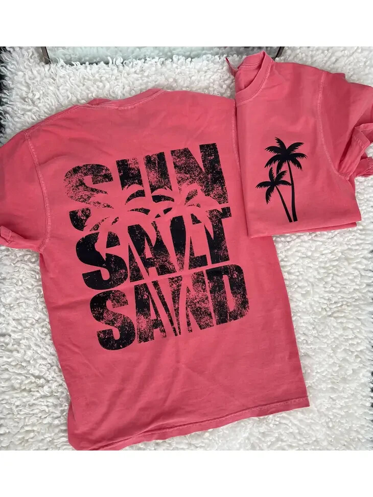 Sun Salt Sand Graphic Tee Size 2X