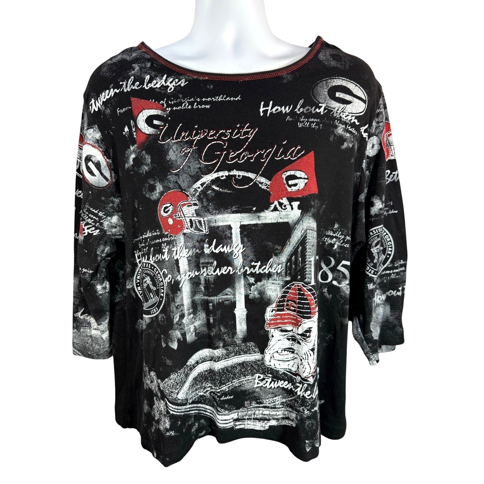 P. Michael Georgia University All Over Print Women’s Size 2XL 24×25