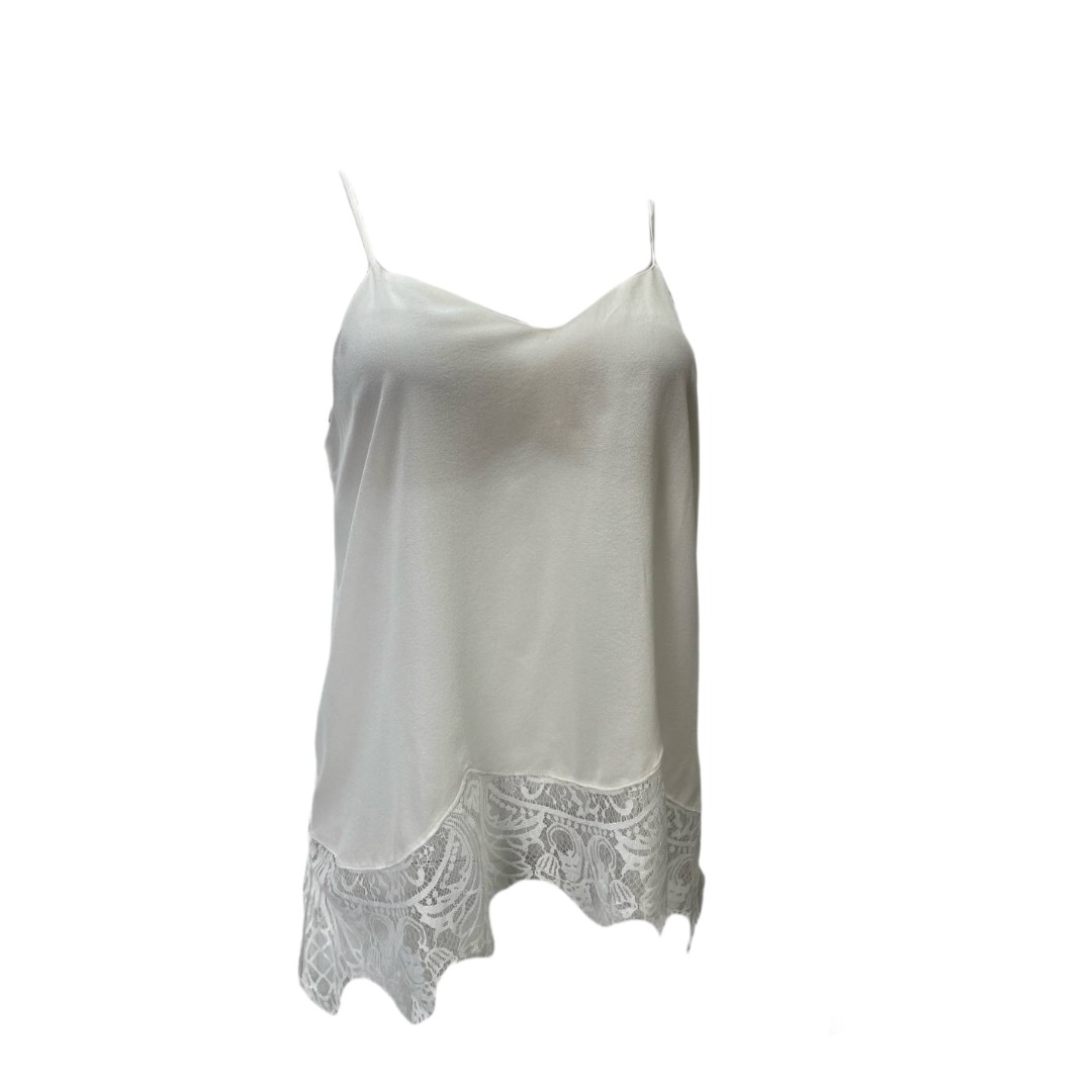 CAMI Women’s White Sleeveless Top #100 M NWT